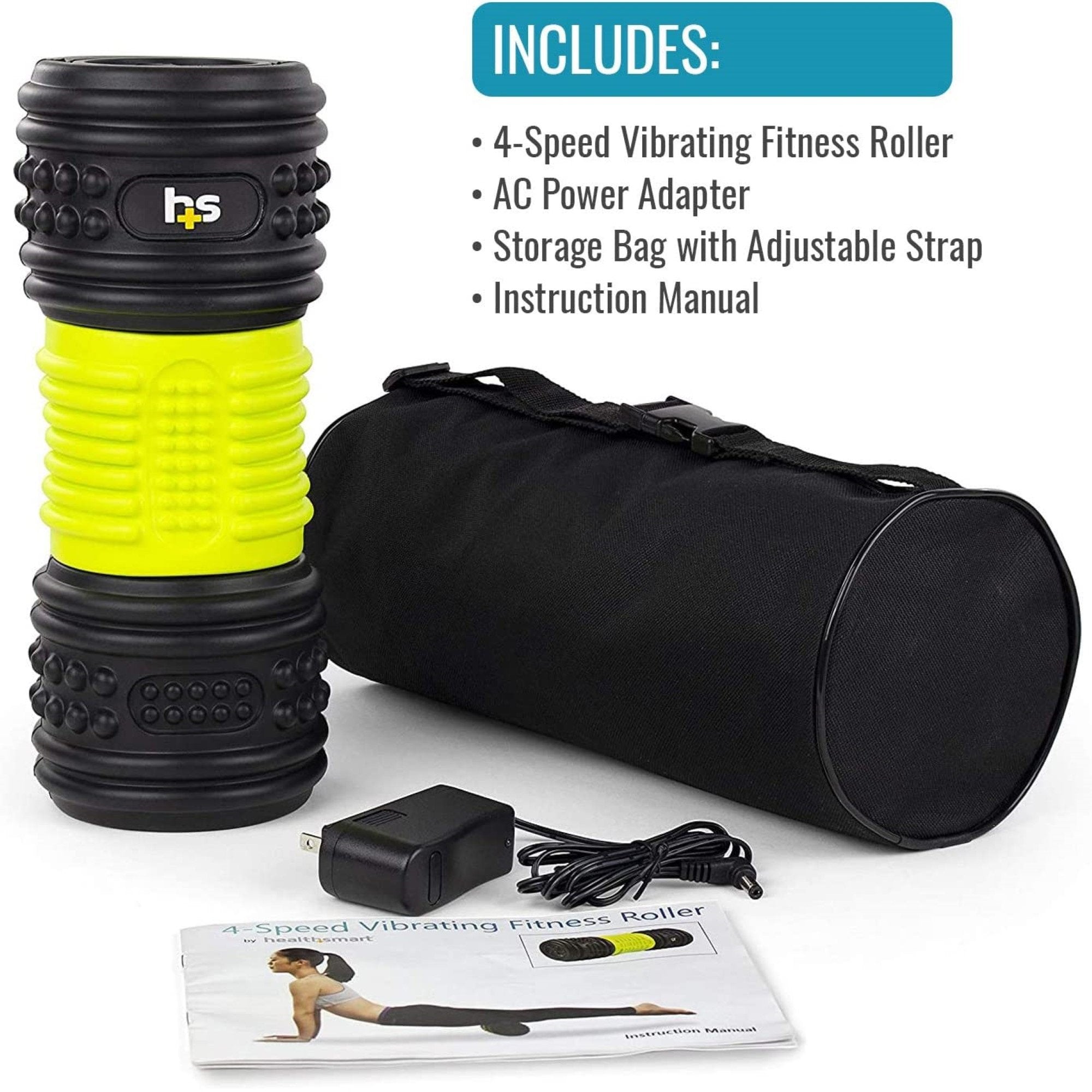 H+S Massaging Foam Roller (1 Unit)