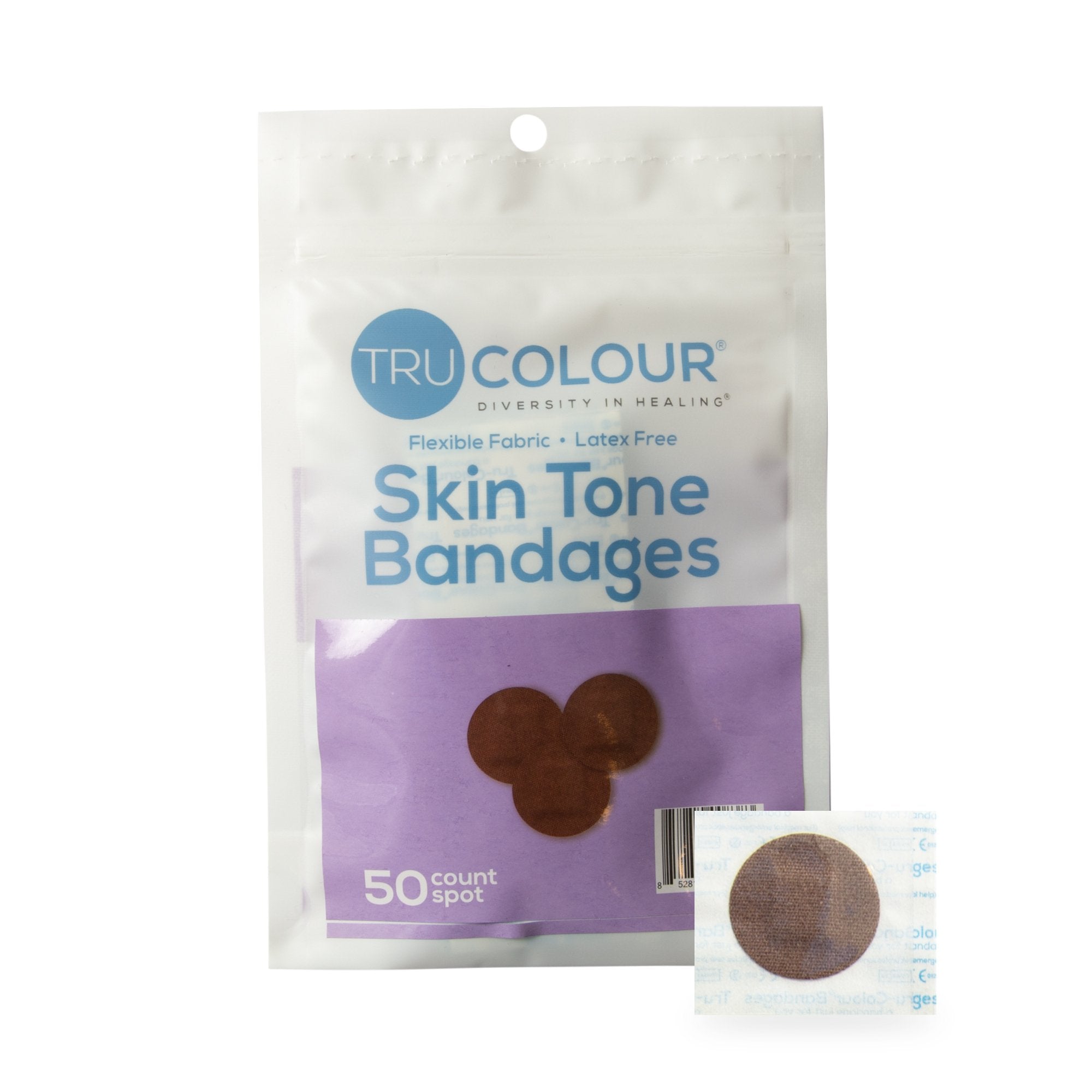 TruColour® Dark Brown Adhesive Strip, Spot (50 Units)