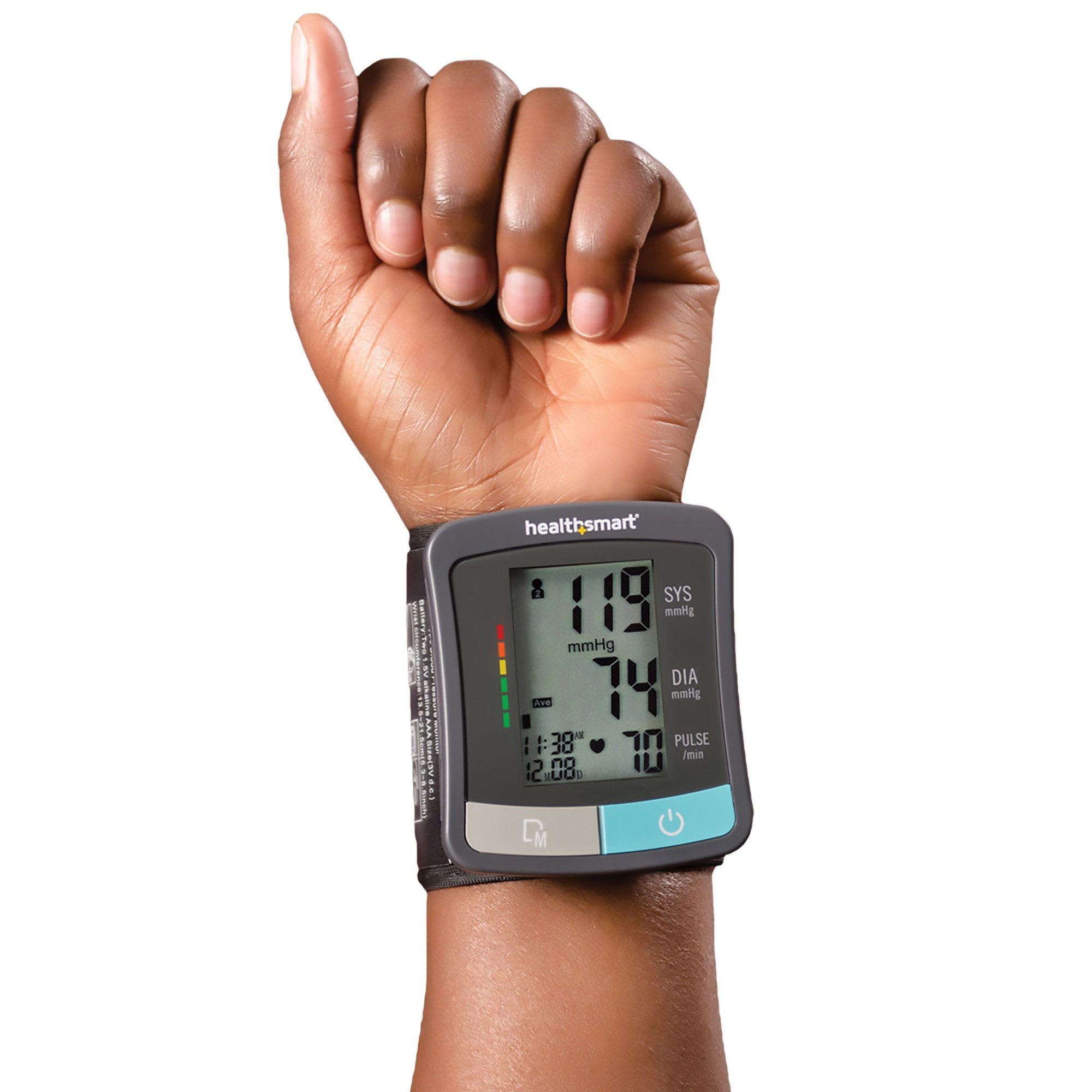 Mabis Digital Blood Pressure Wrist Unit, Adult, One Size (1 Unit)