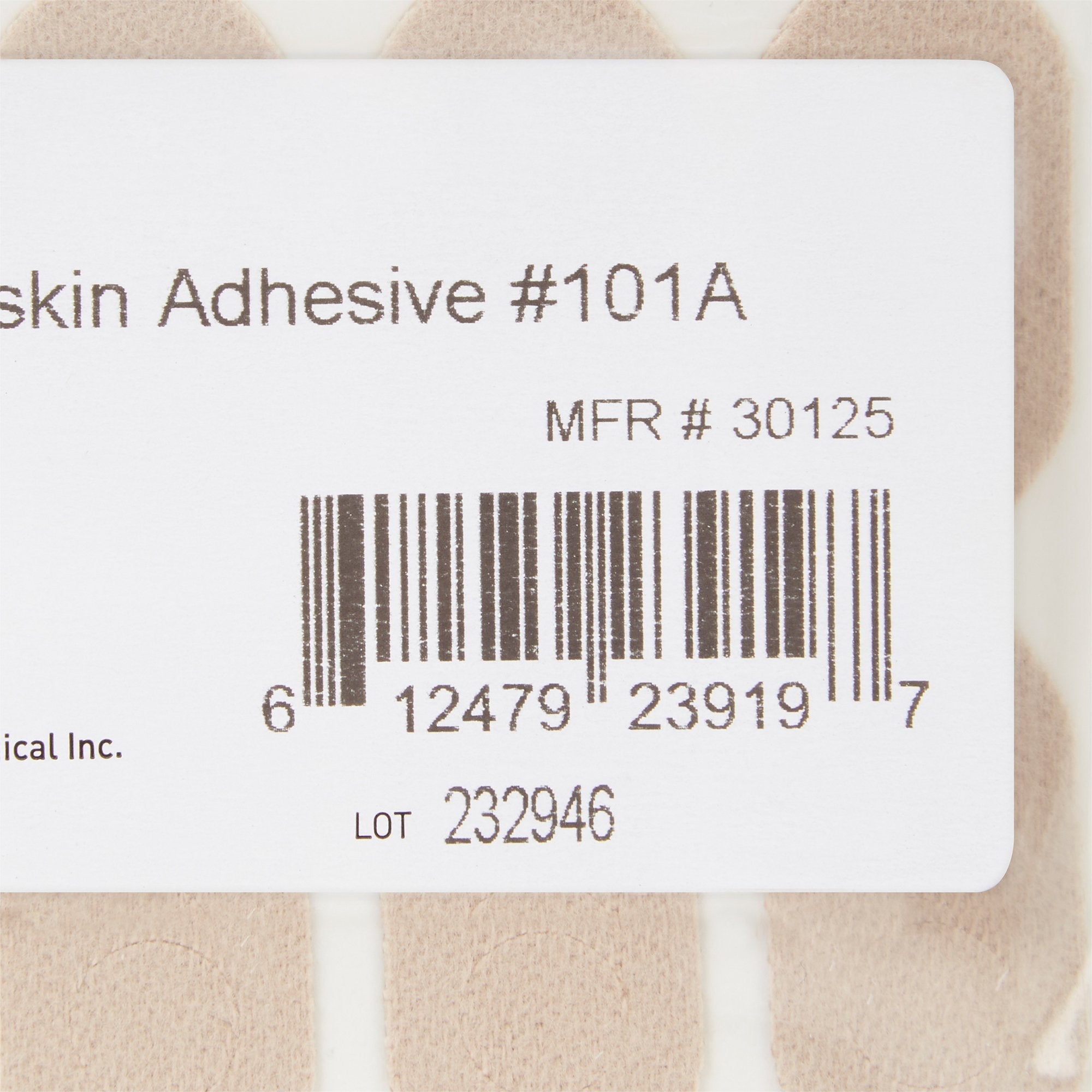McKesson Pedi-Pad Beige Protective Pad, Size 101-A (100 Units)