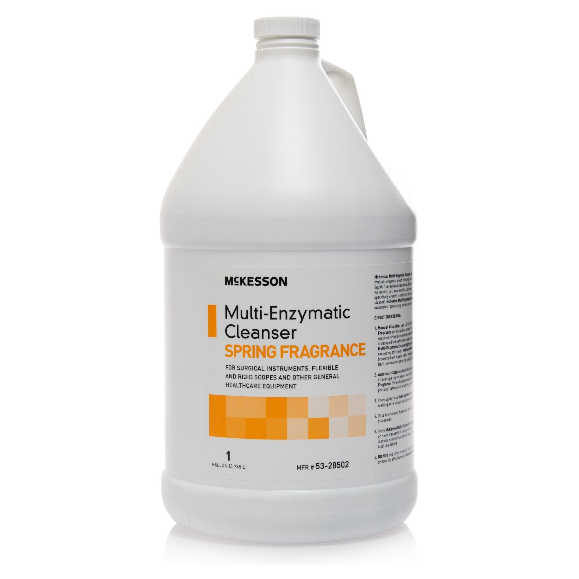 McKesson Multi-Enzymatic Instrument Detergent, Spring Fresh, 1 Gal