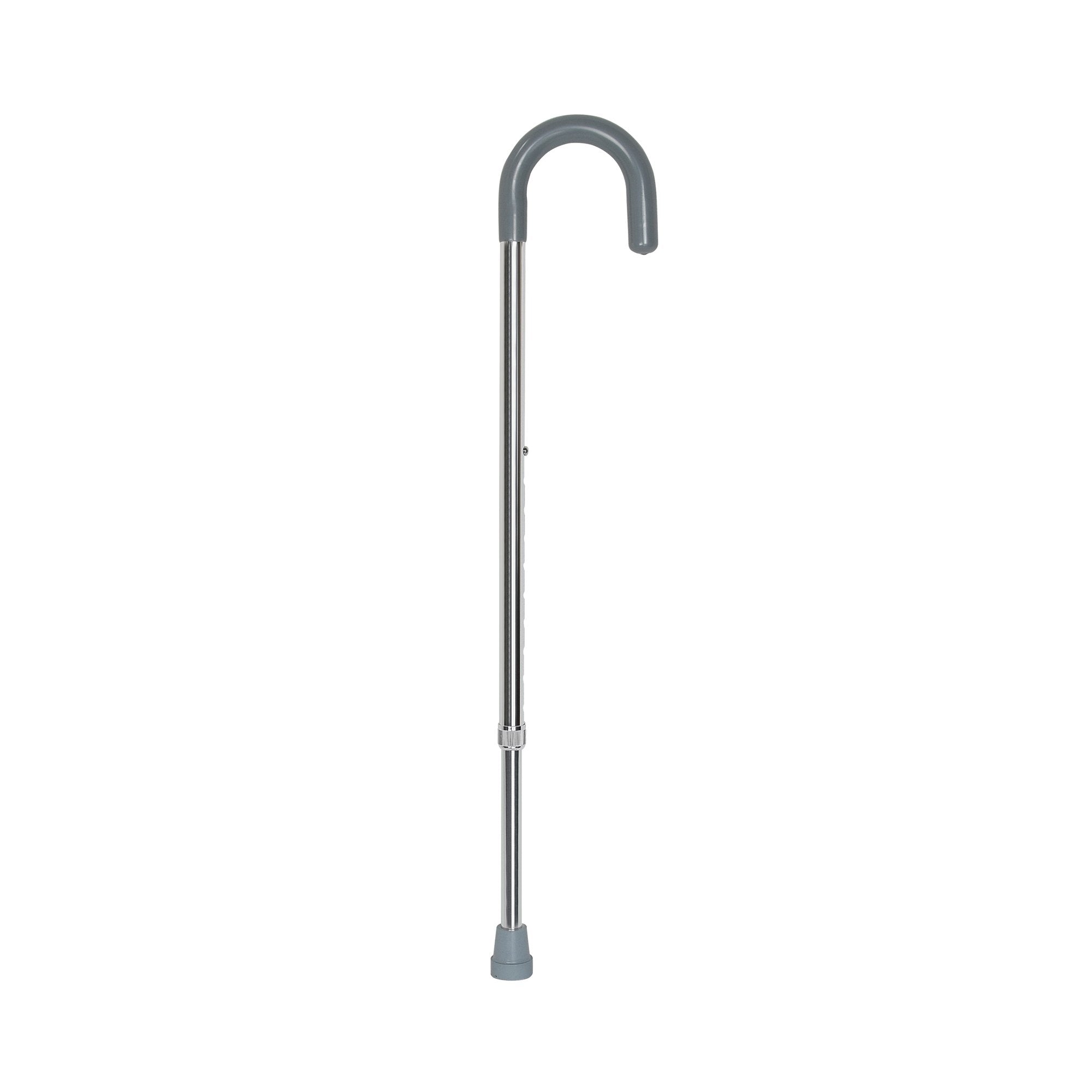 McKesson Round Handle Walking Cane, Aluminum, 29-3/4 – 38-3/4 Inch Height (6 Units)