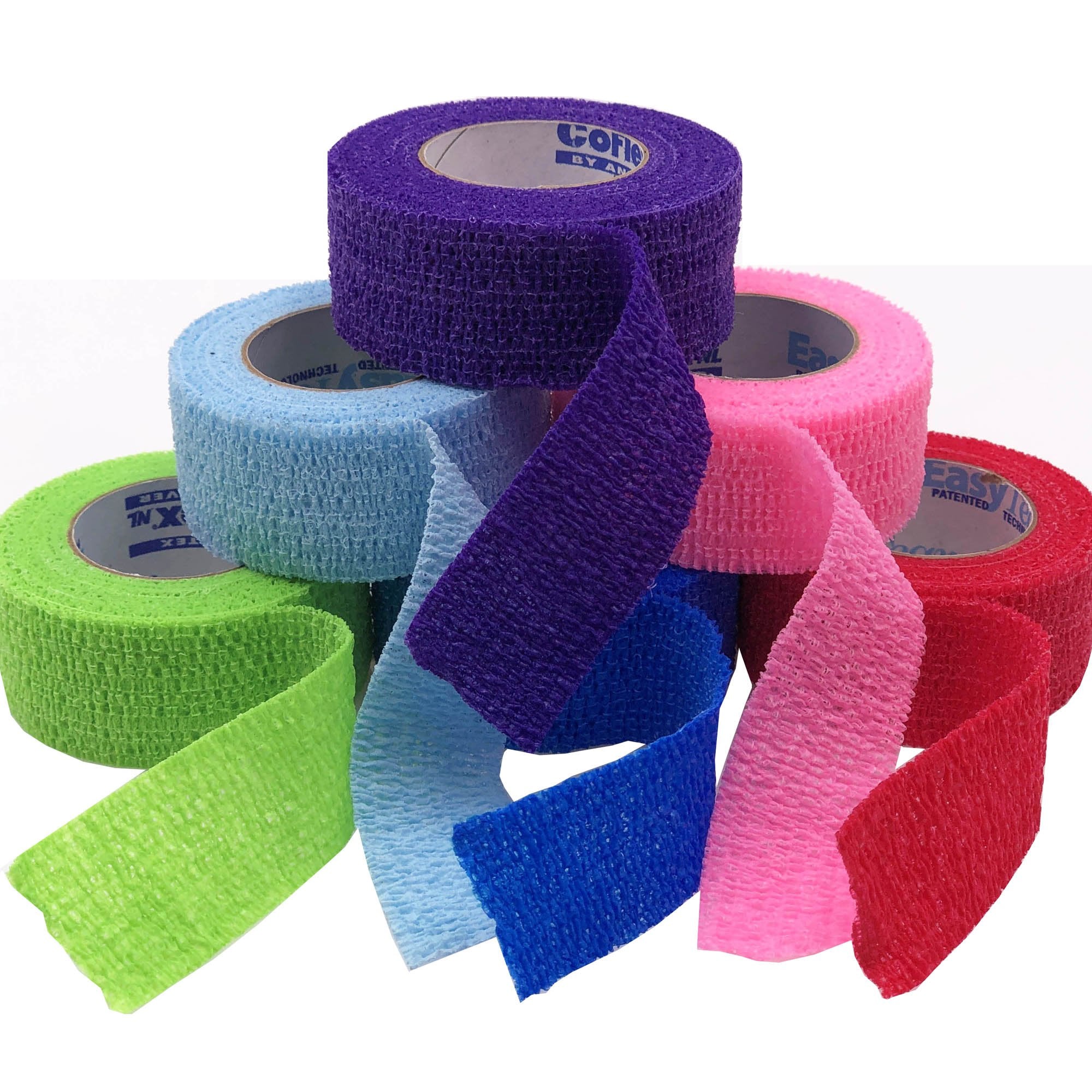 CoFlex® NL Self-adherent Closure Cohesive Bandage, 1 Inch x 5 Yard (1 Unit)