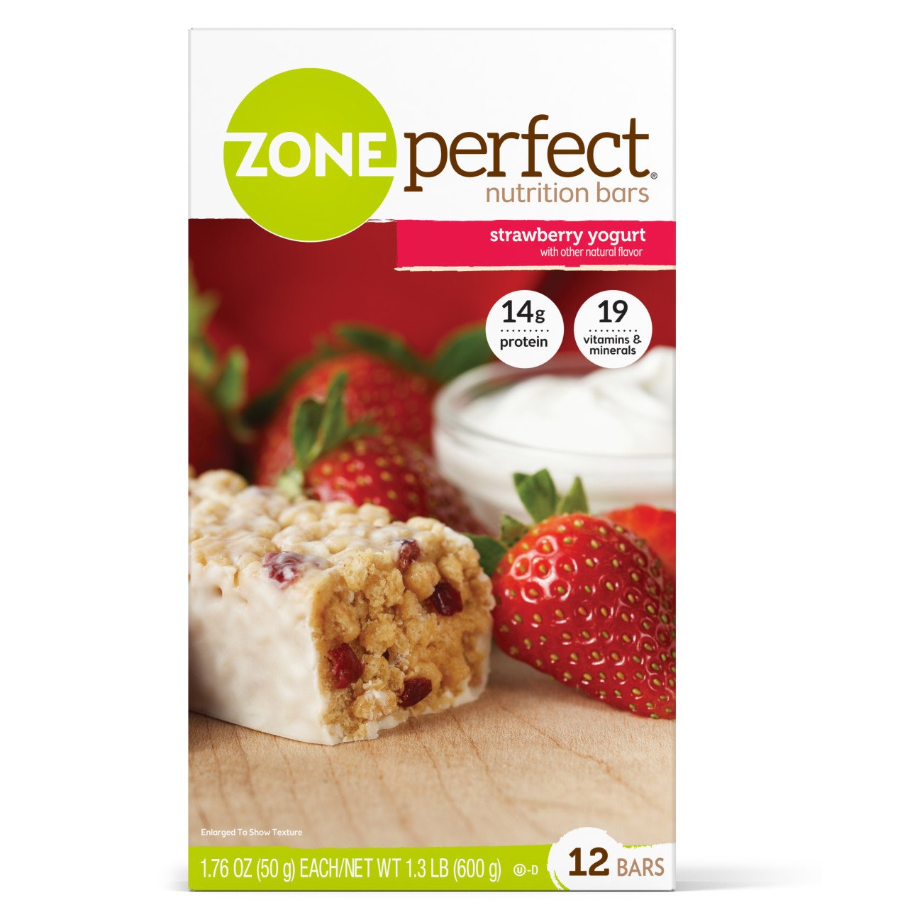 ZonePerfect® Strawberry Yogurt Nutrition Bar (12 Units)