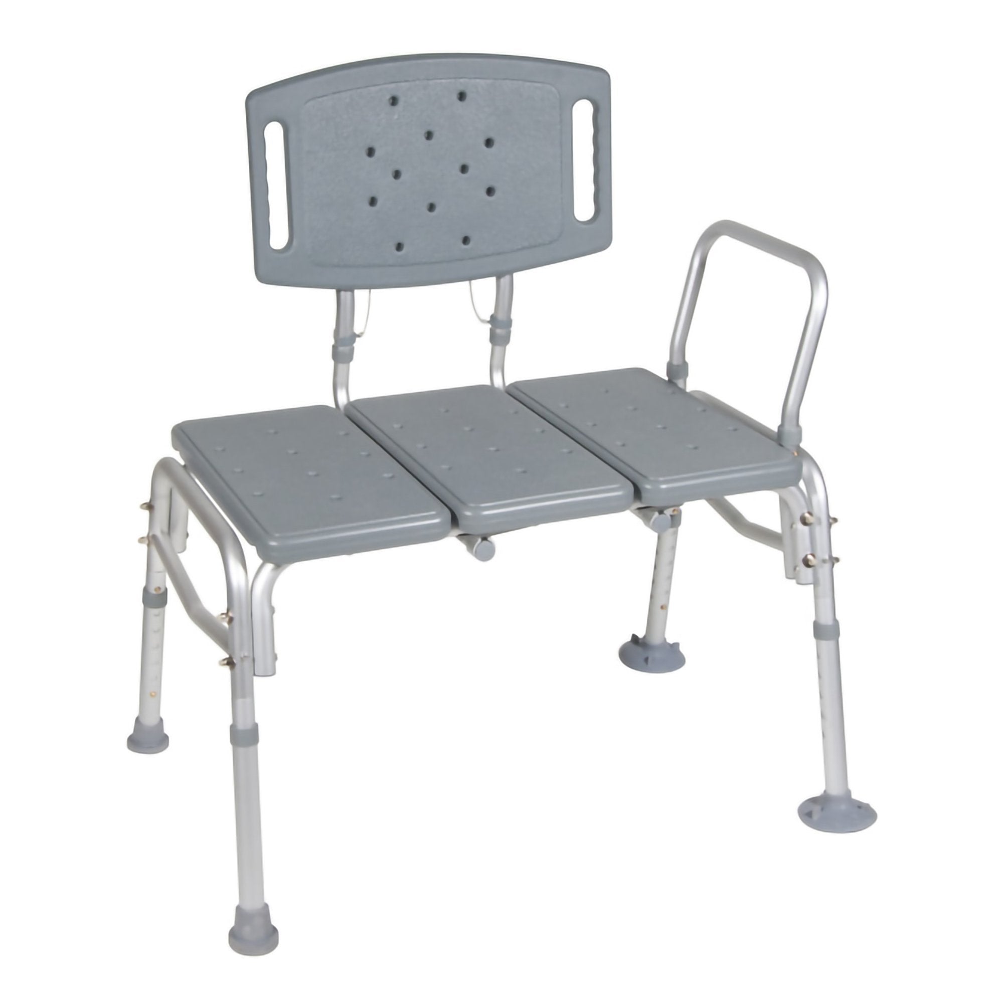 McKesson Knocked Down Bariatric Bath Transfer Bench, 18-1/4 to 23-1/4 Inch (1 Unit)