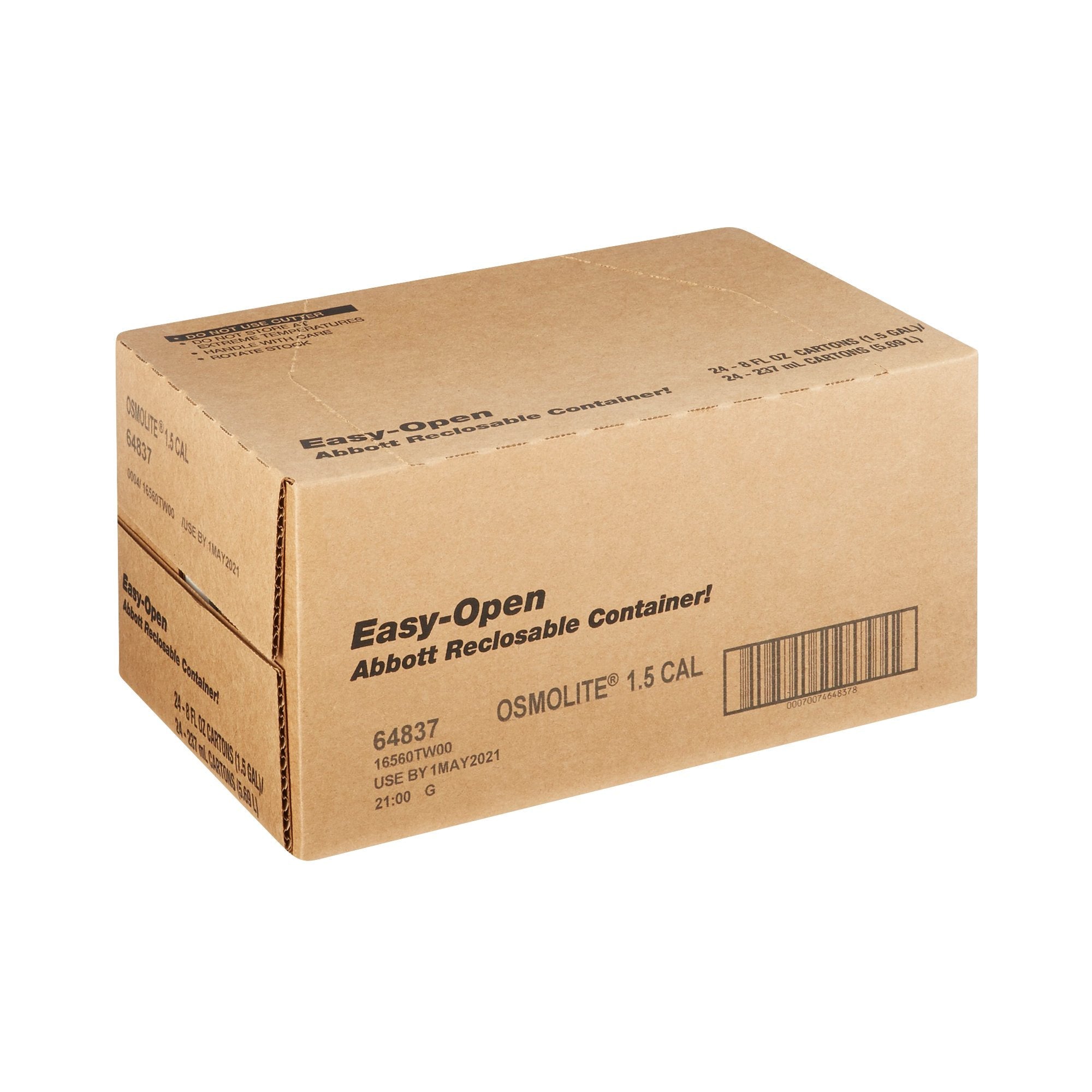 Osmolite 1.5 Cal Nutritional Drink, Tube-Feeding Formula, 8oz Carton