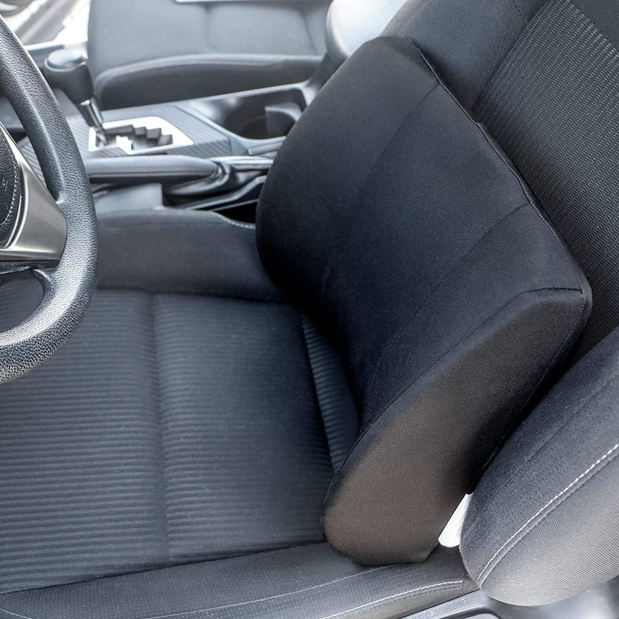 DMI® Lumbar Seat Cushion, Black, 14 x 13 x 3 in. (1 Unit)