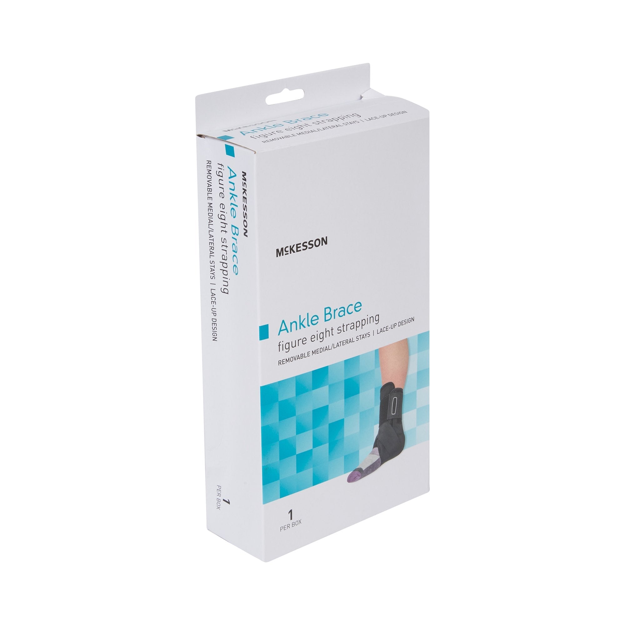 McKesson Low Profile / Open Heel / Open Toe Ankle Brace, Extra Small (1 Unit)