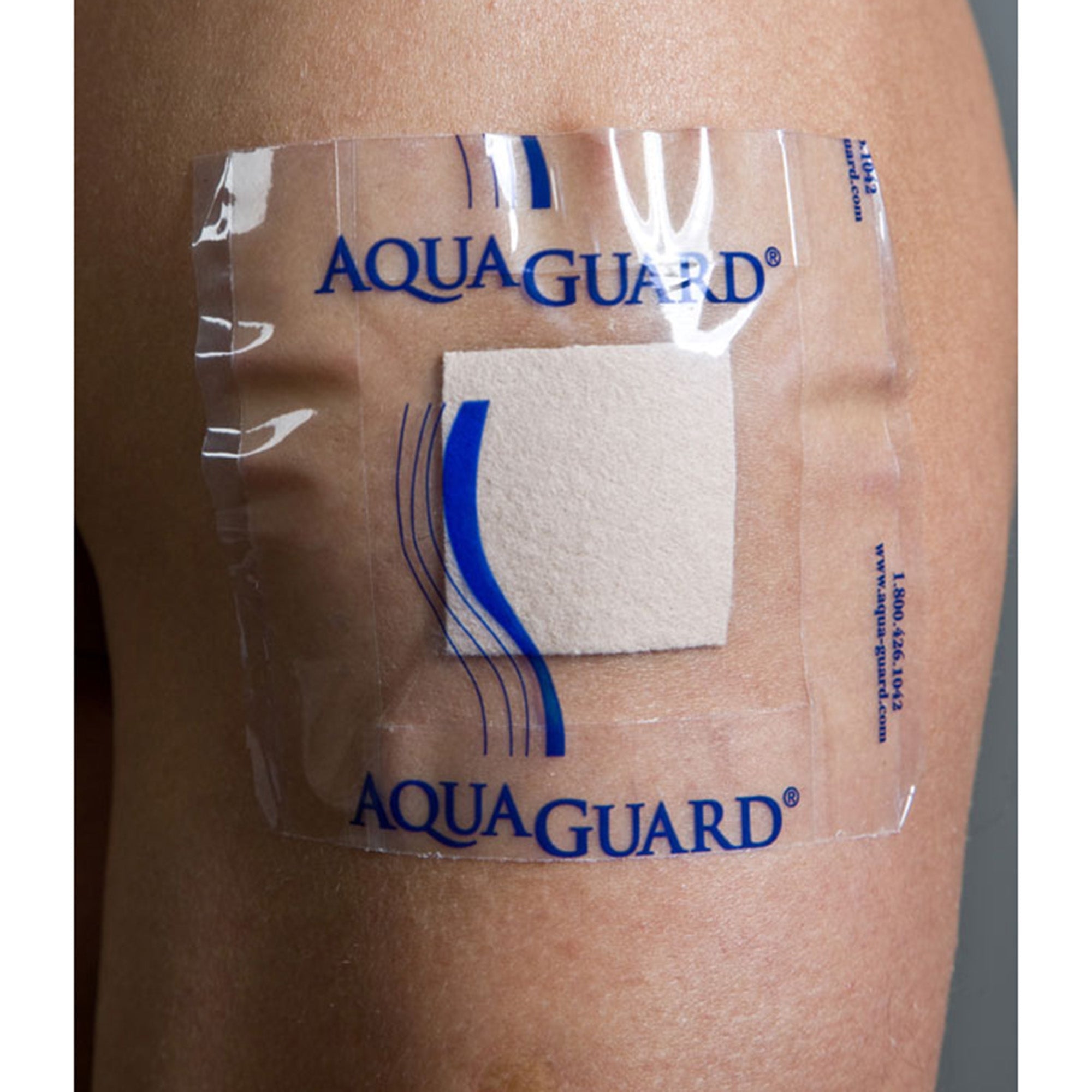 Wound Protector AquaGuard® Shower Sheet Cover 4 X 4 Inch (5 Units)