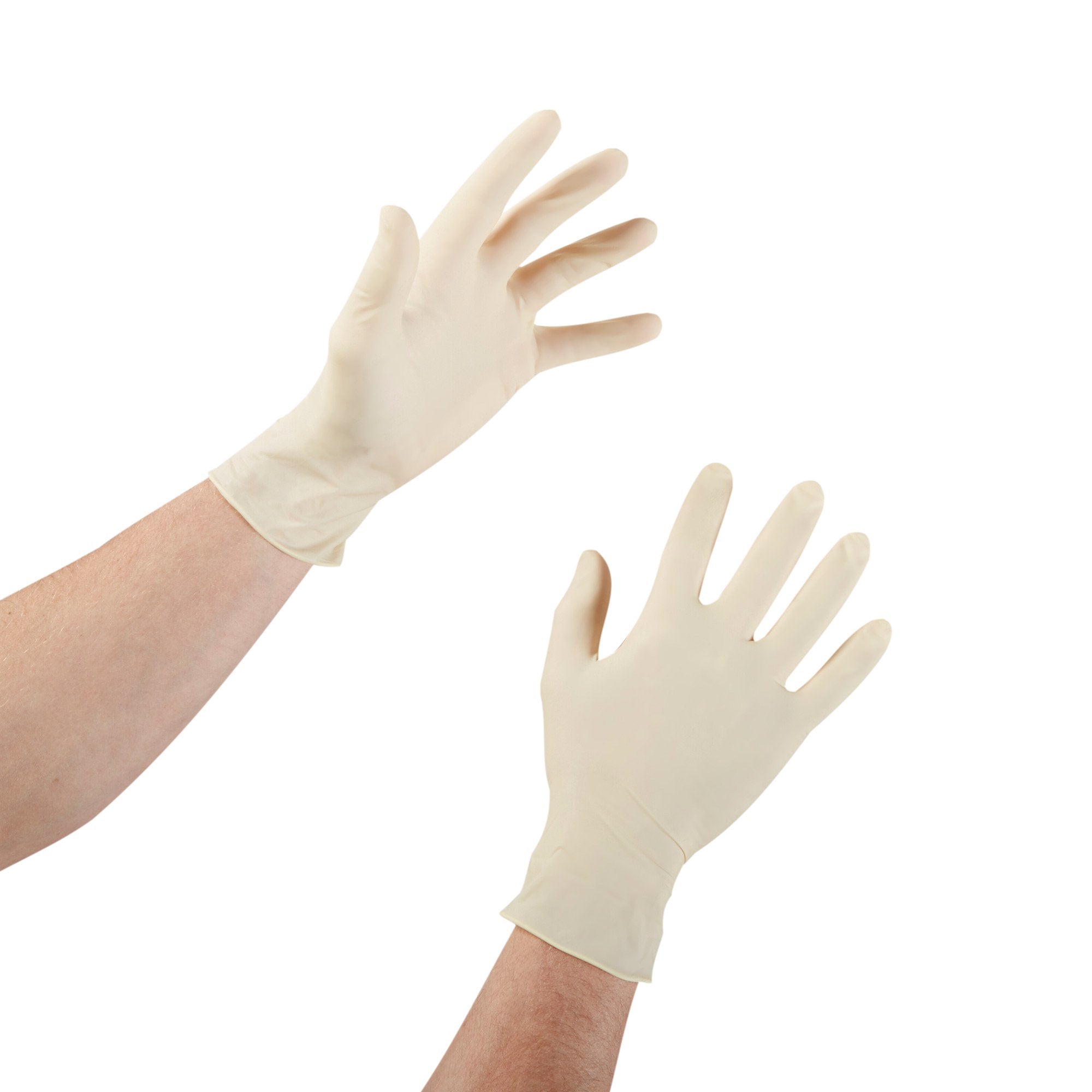McKesson Confiderm® Latex Exam Glove, Medium, Ivory (100 Units)