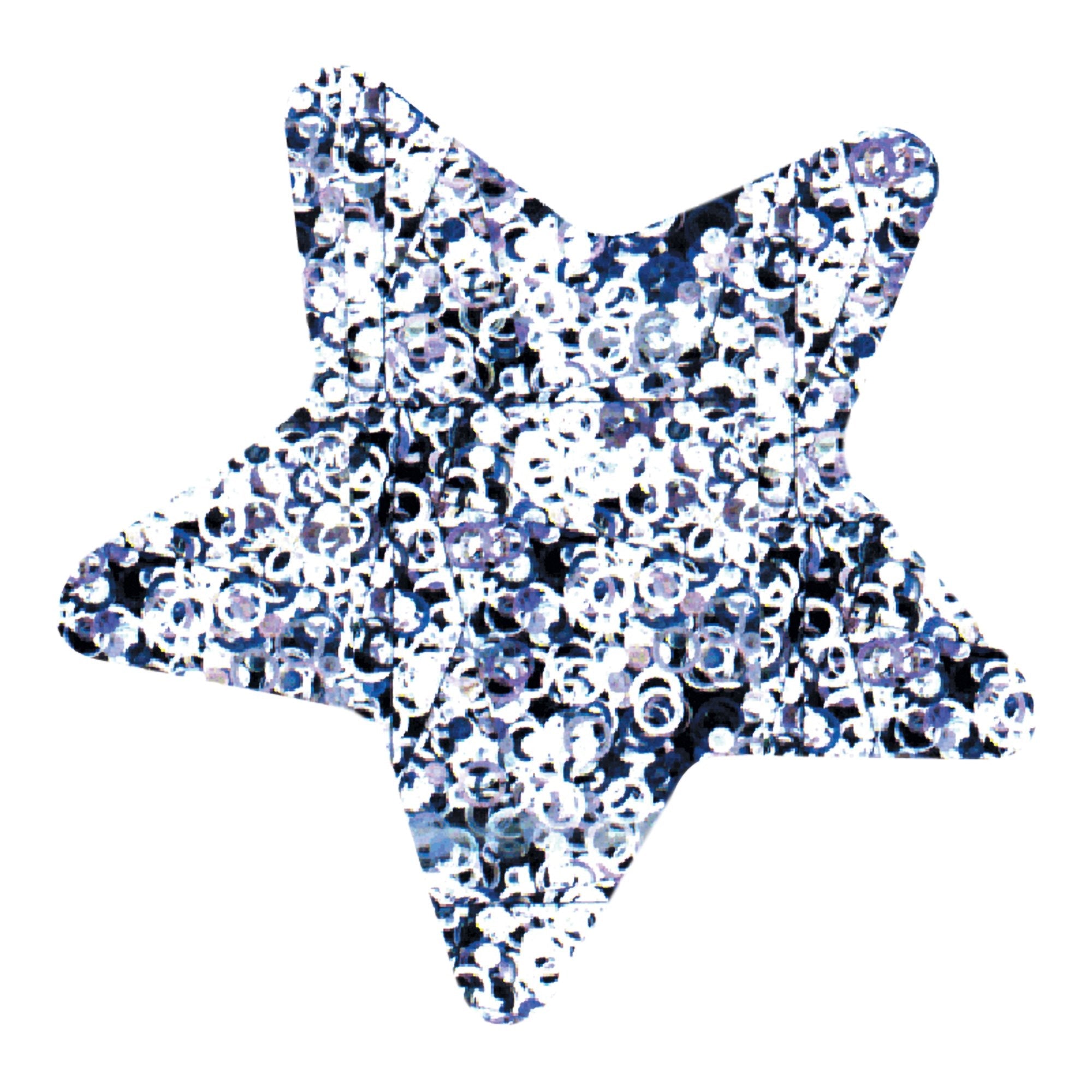 Glitter™ Stat Strip® Kid Design (Glitter Stars and Stripes) Adhesive Strip, 3/4 x 3 Inch (100 Units)