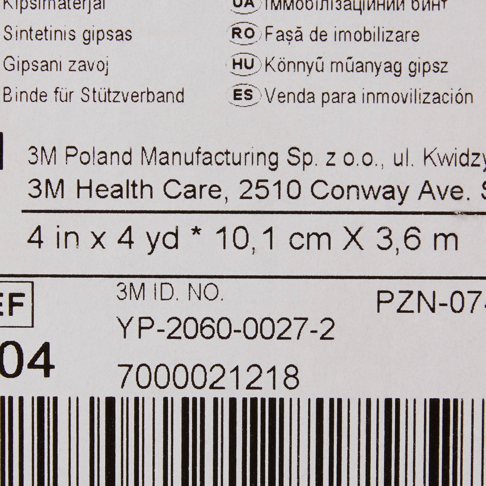 3M™ Scotchcast™ Plus White Cast Tape, 4 Inch x 4 Yard (1 Unit)