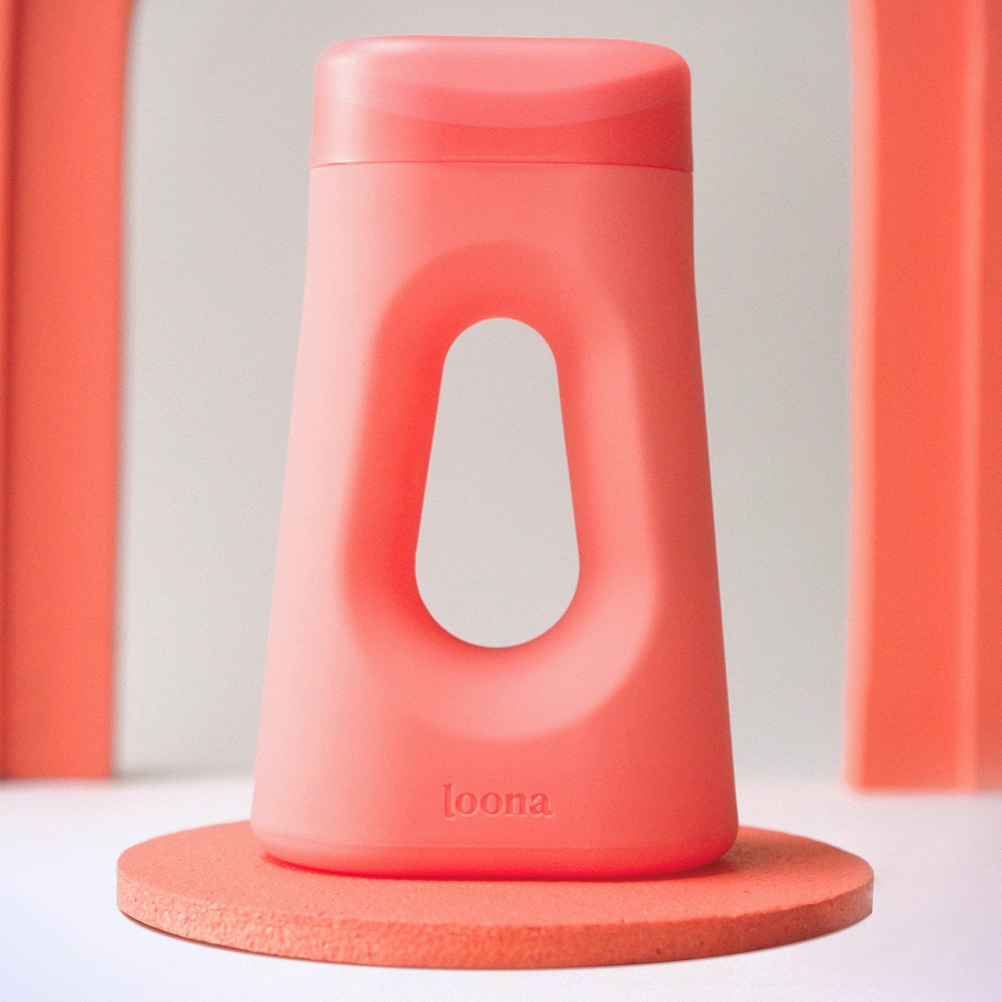 The Loona Female Urinal, Coral Dream (24 Units)