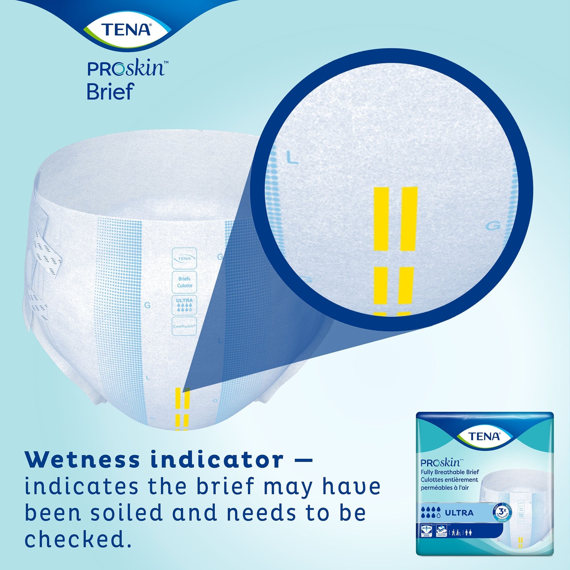 Tena® Ultra Incontinence Brief, Medium (40 Units)