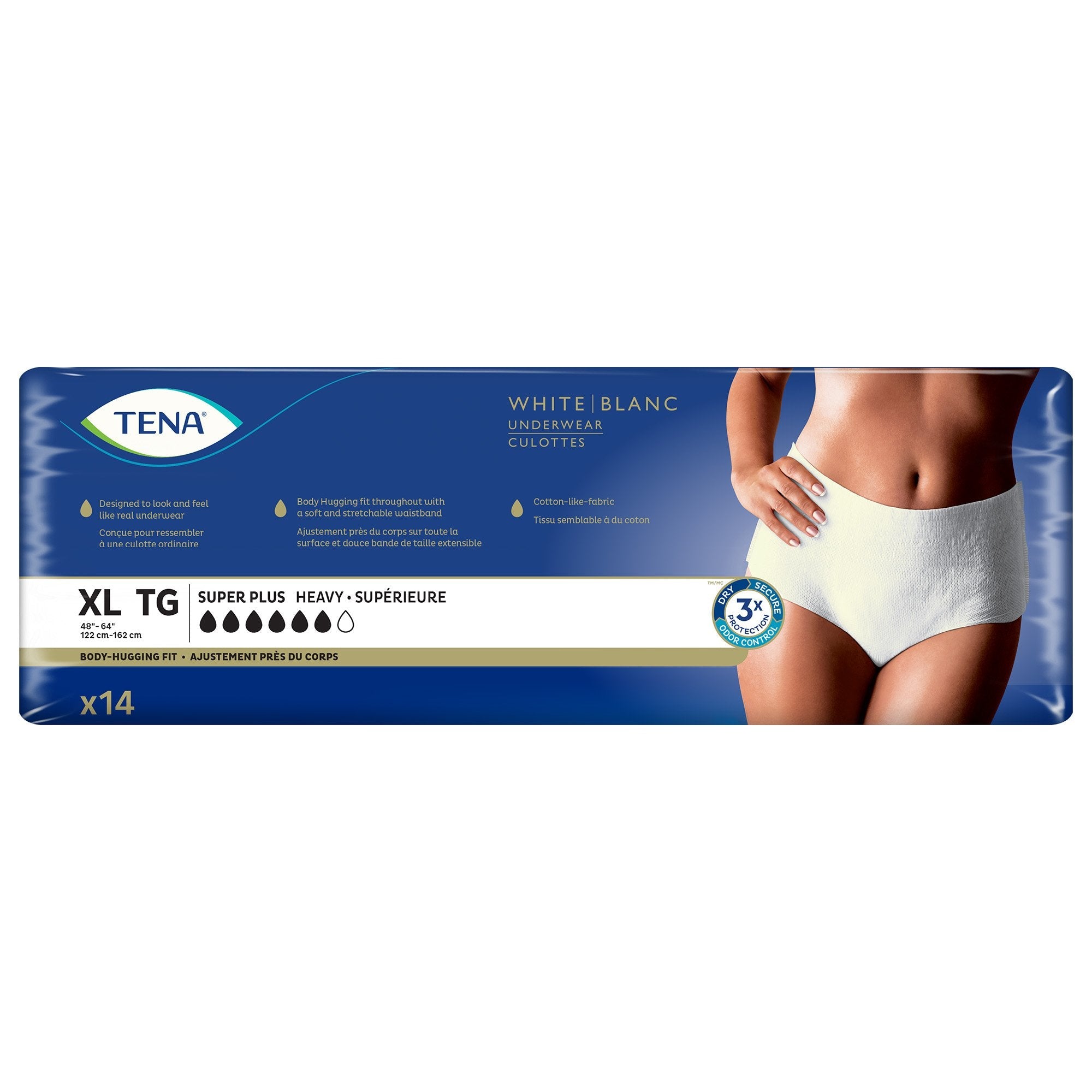 Tena Women Super Plus Underwear XL - Heavy Absorbency (14 Pack)