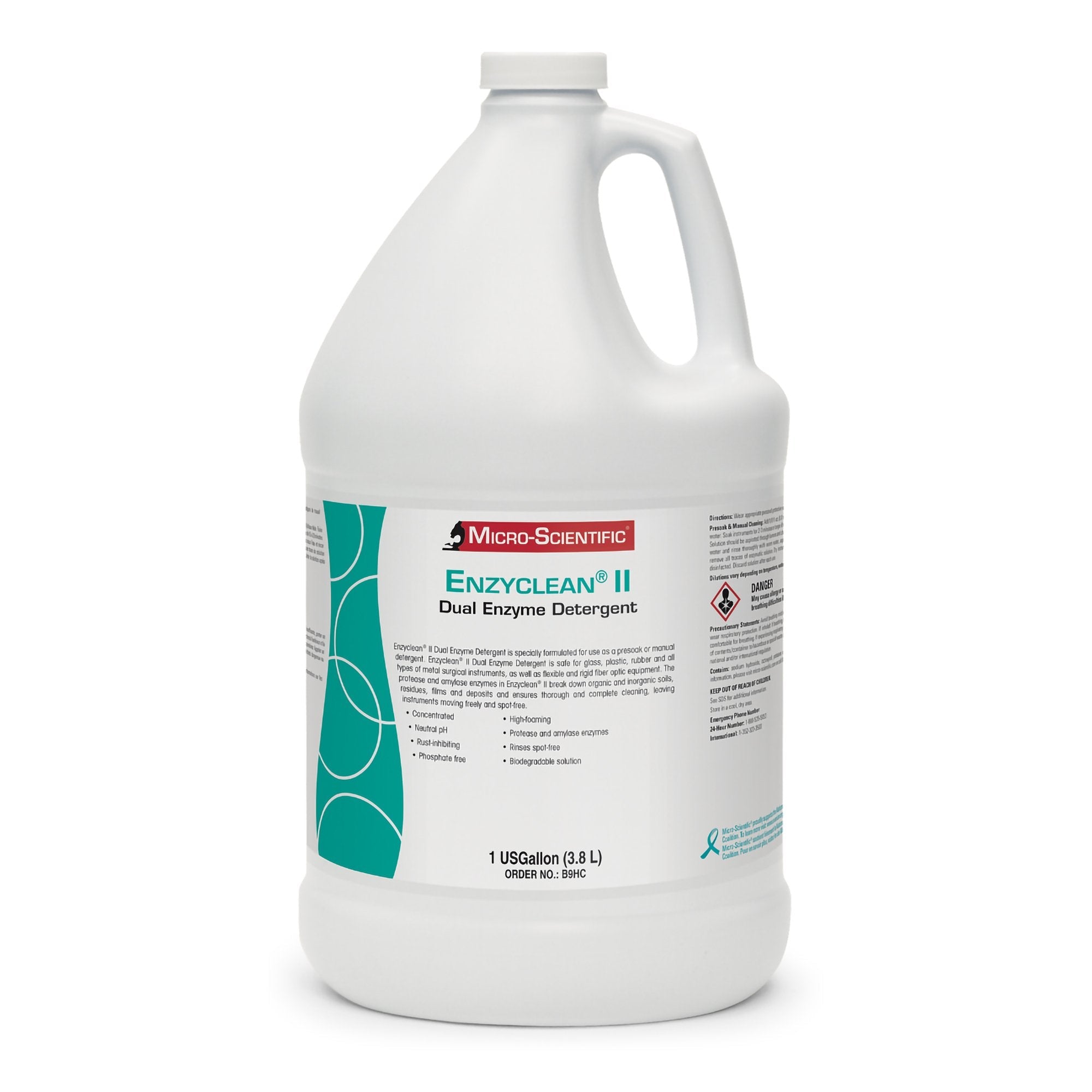 Enzyclean® II Dual Enzymatic Instrument Detergent / Presoak (1 Unit)