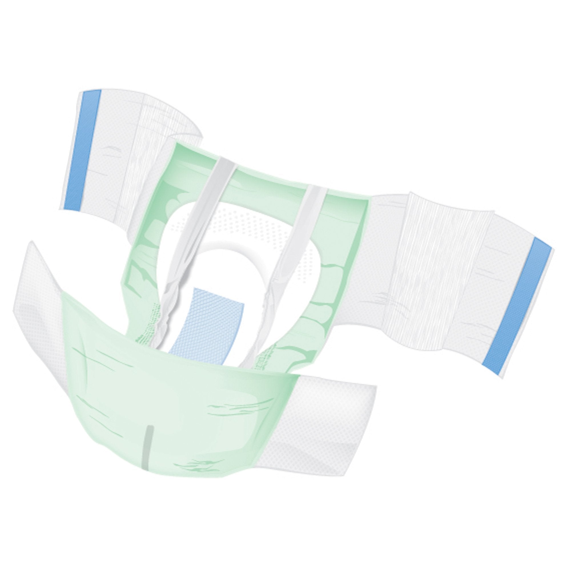 McKesson Ultra Plus Stretch Bariatric Briefs, 2XL/3XL, 20 Pack – Heavy Absorbency