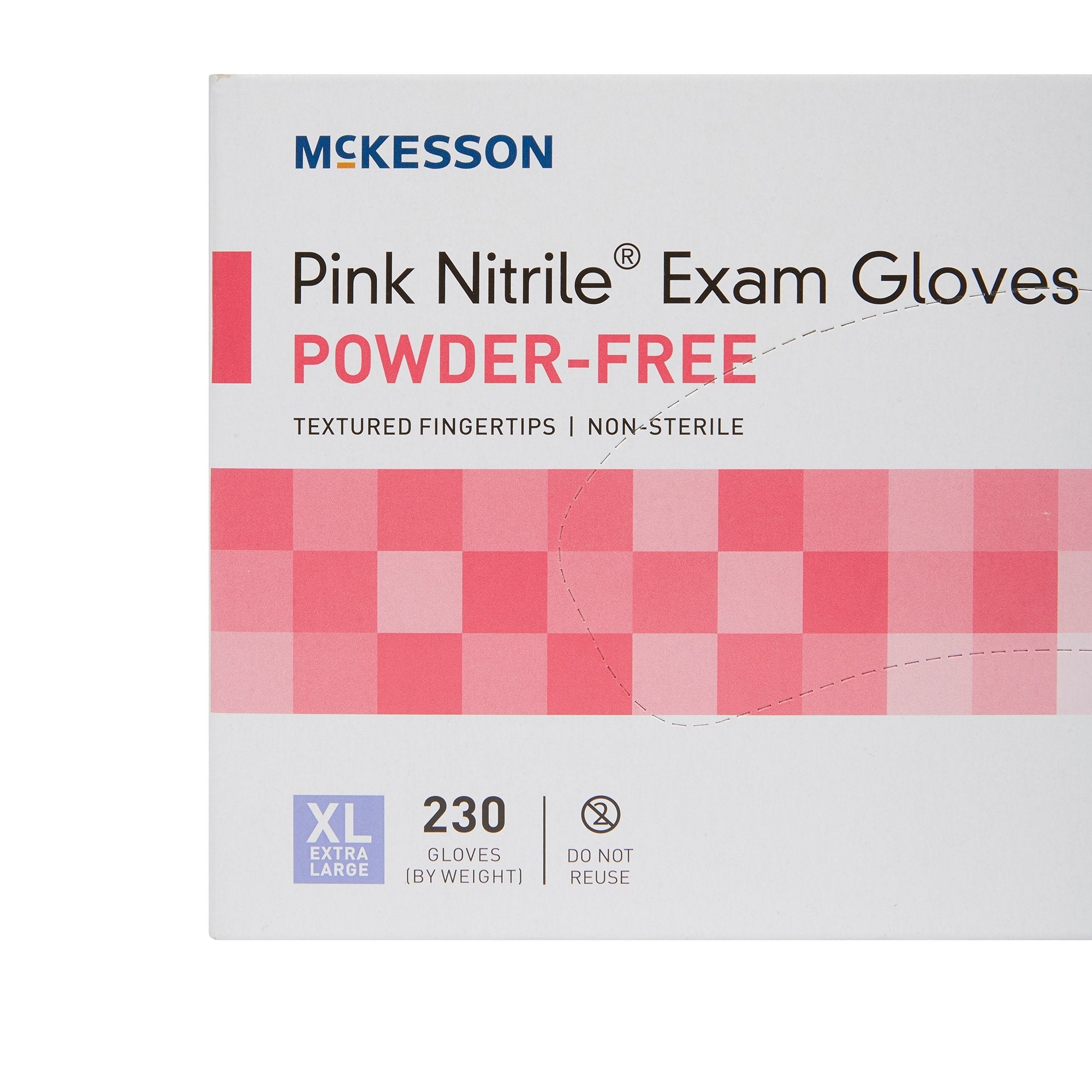 McKesson Pink Nitrile® Nitrile Exam Glove, Extra Large, Pink (230 Units)