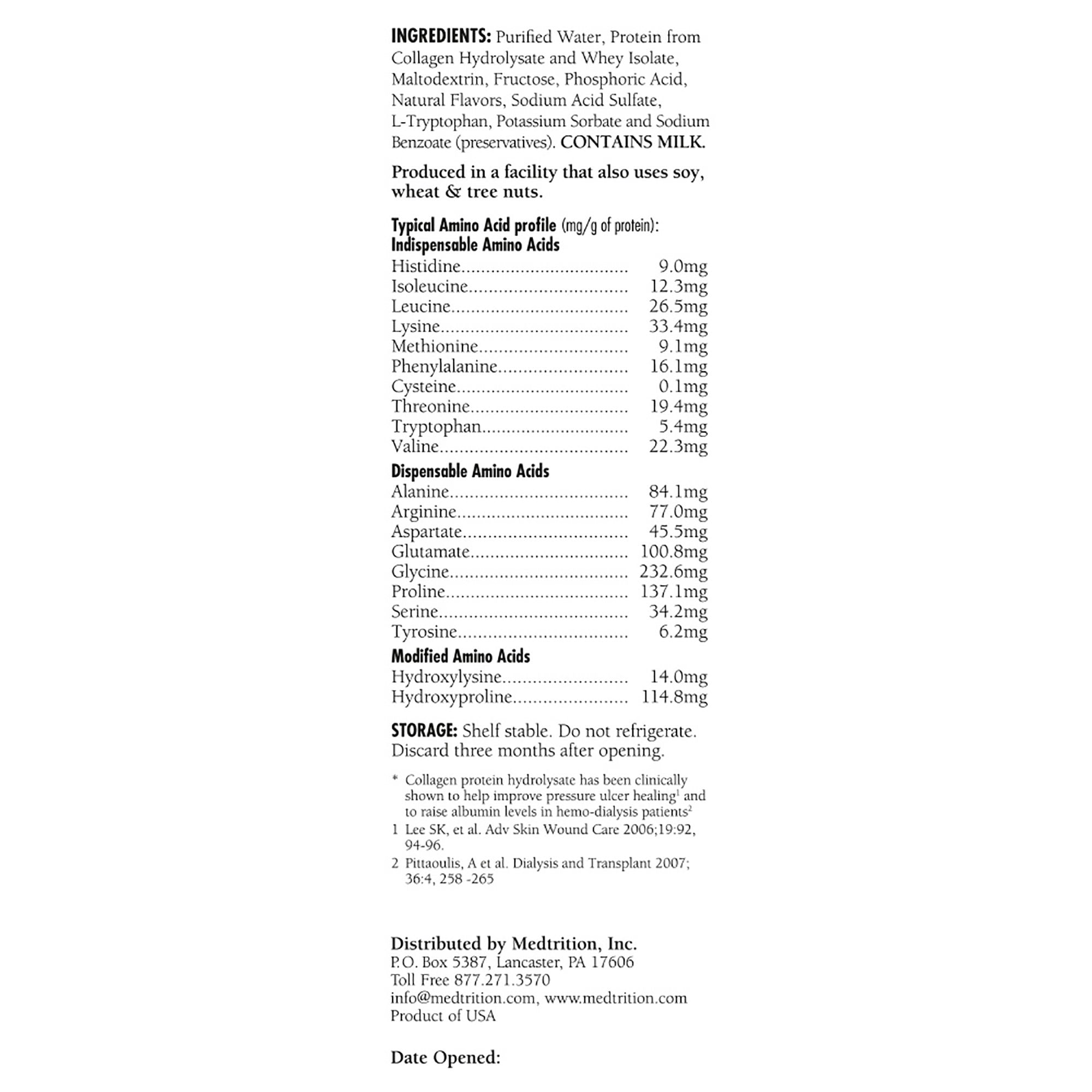 ProSource™ Collagen and Whey Protein Formula, 30-ounce Bottle (1 Unit)