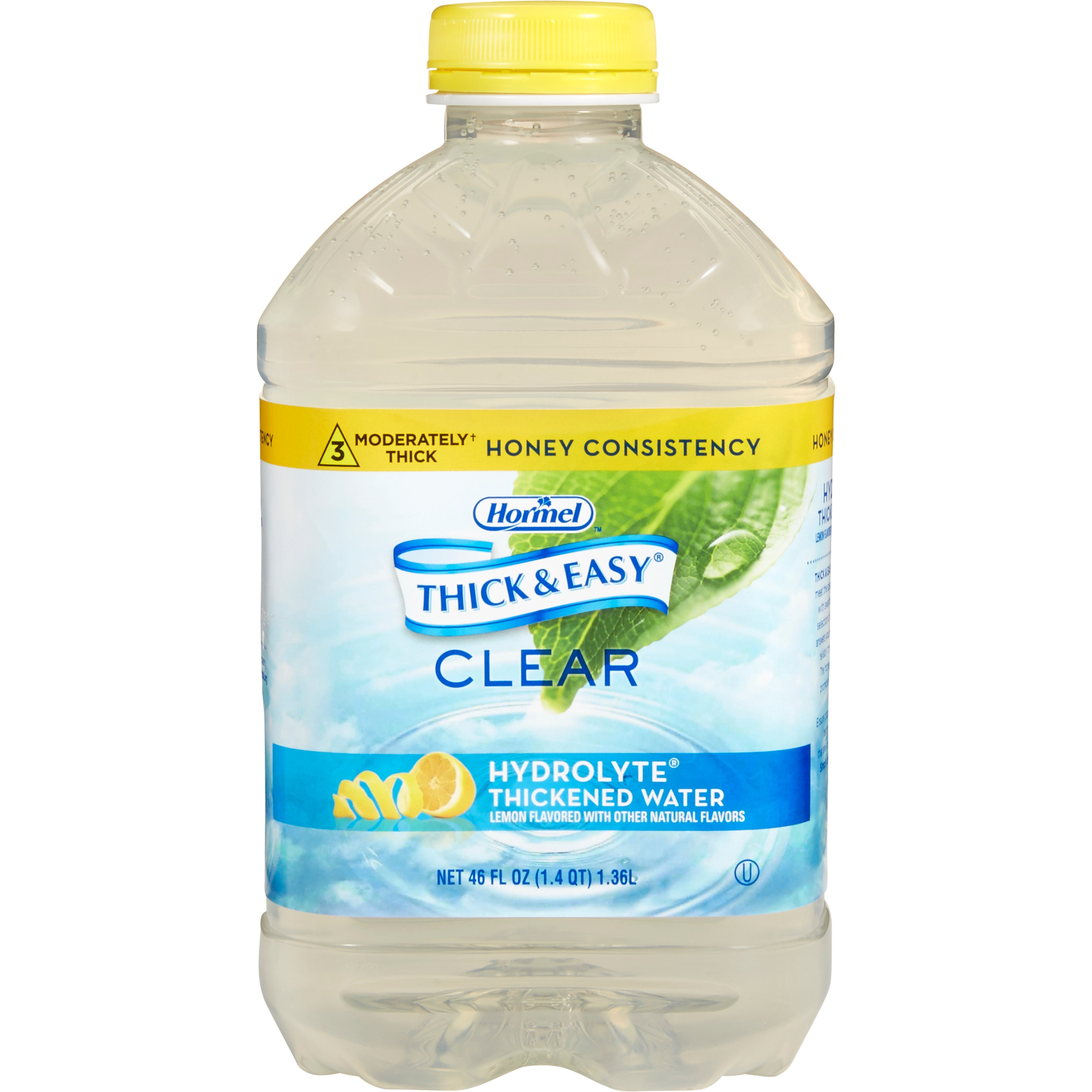Thick & Easy® Hydrolyte® Lemon Flavored Thickened Water, 46 oz Bottle