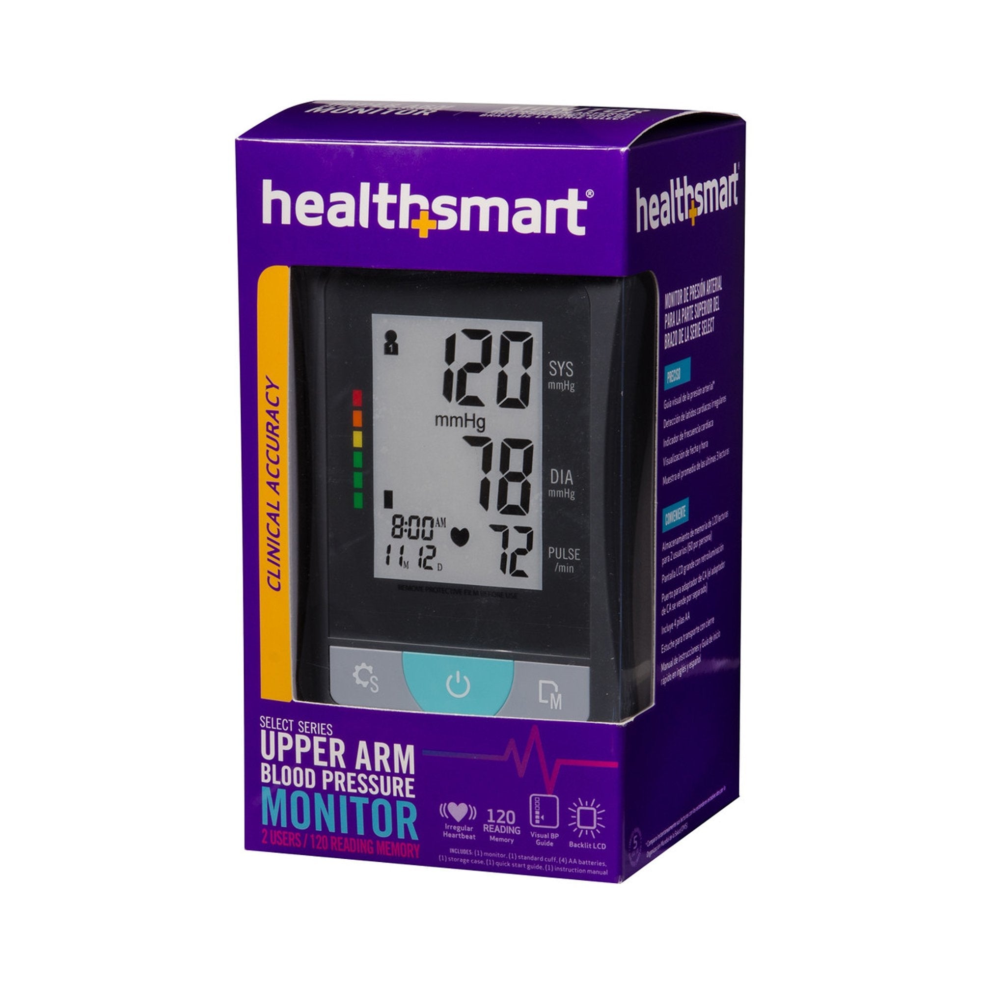 Mabis® Digital Blood Pressure Monitoring Unit, Large, Black (1 Unit)