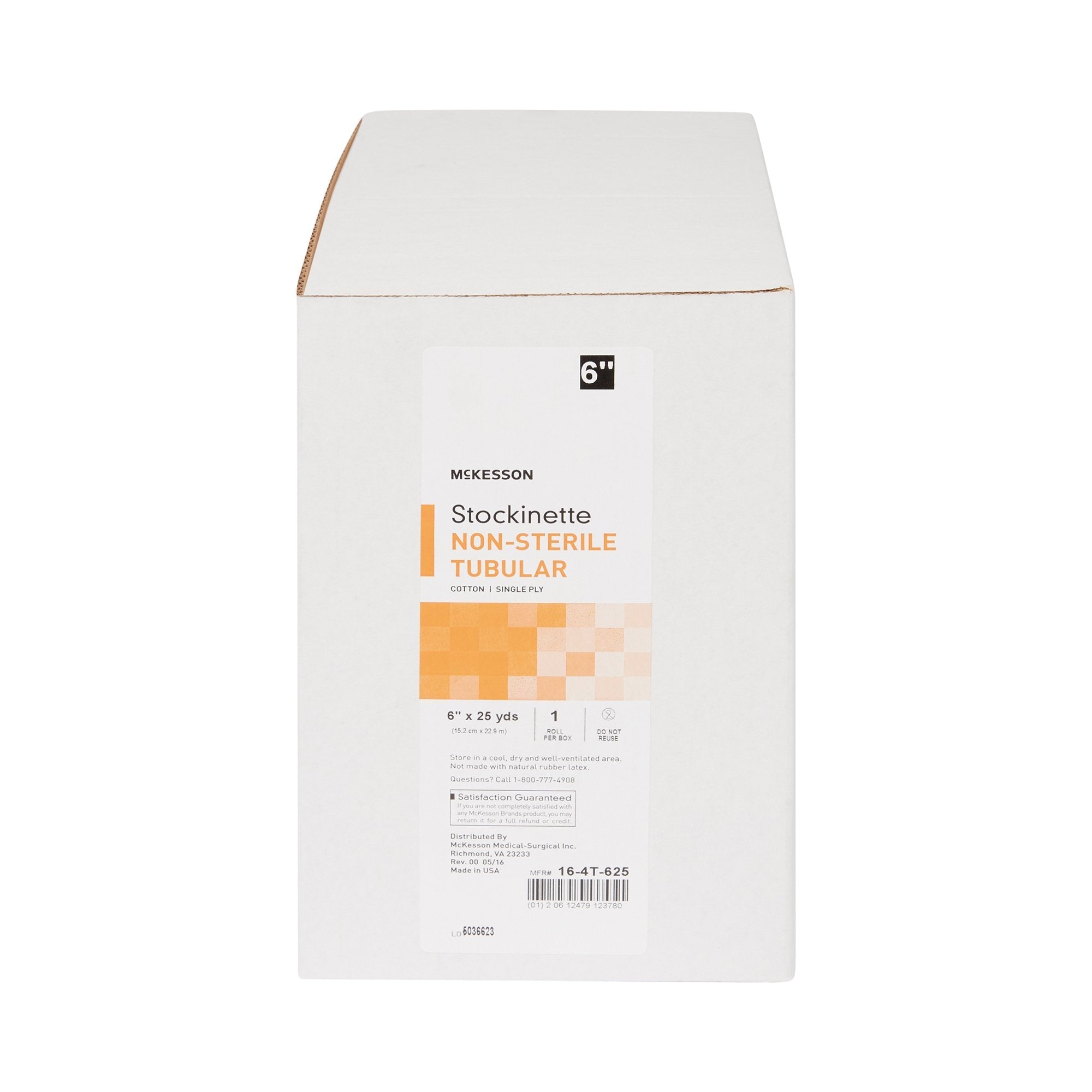 McKesson Beige Cotton Tubular Stockinette, 6 Inch x 25 Yard (1 Unit)