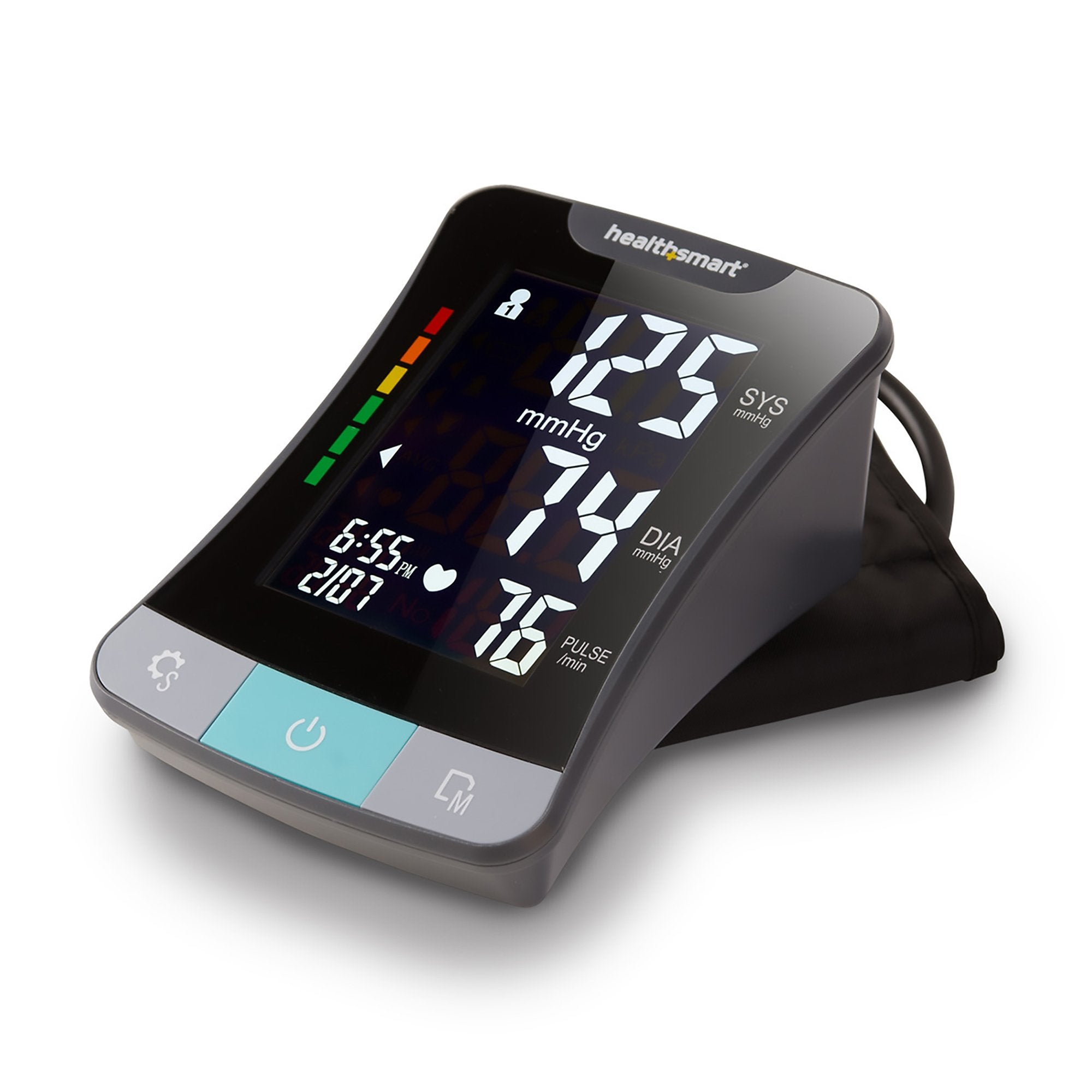 Mabis 1-Tube Blood Pressure Monitor, Digital, Black Cuff (1 Unit)