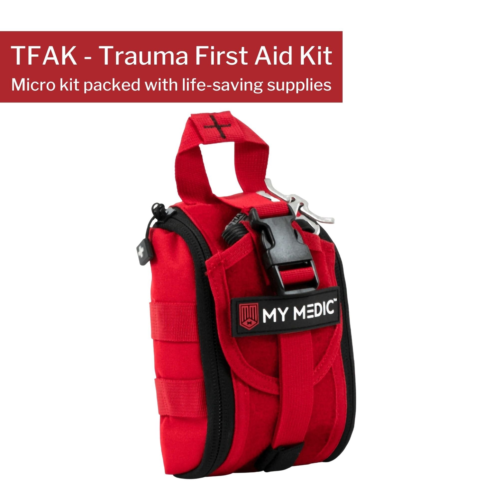 My Medic TFAK Trauma First Aid Kit, Emergency Medical Supplies (1 Unit)