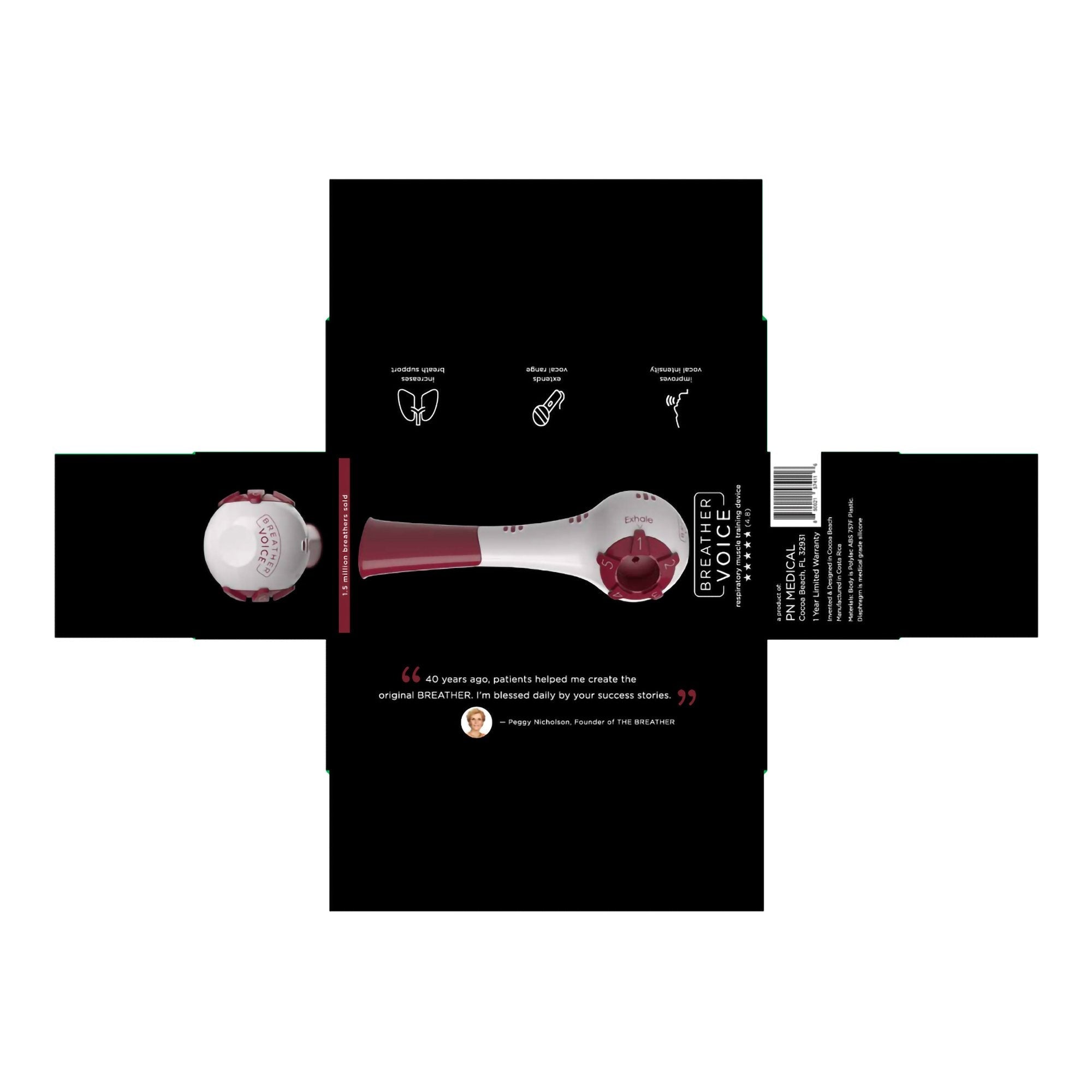 Breather Voice® Respiratory Exerciser (118 Units)