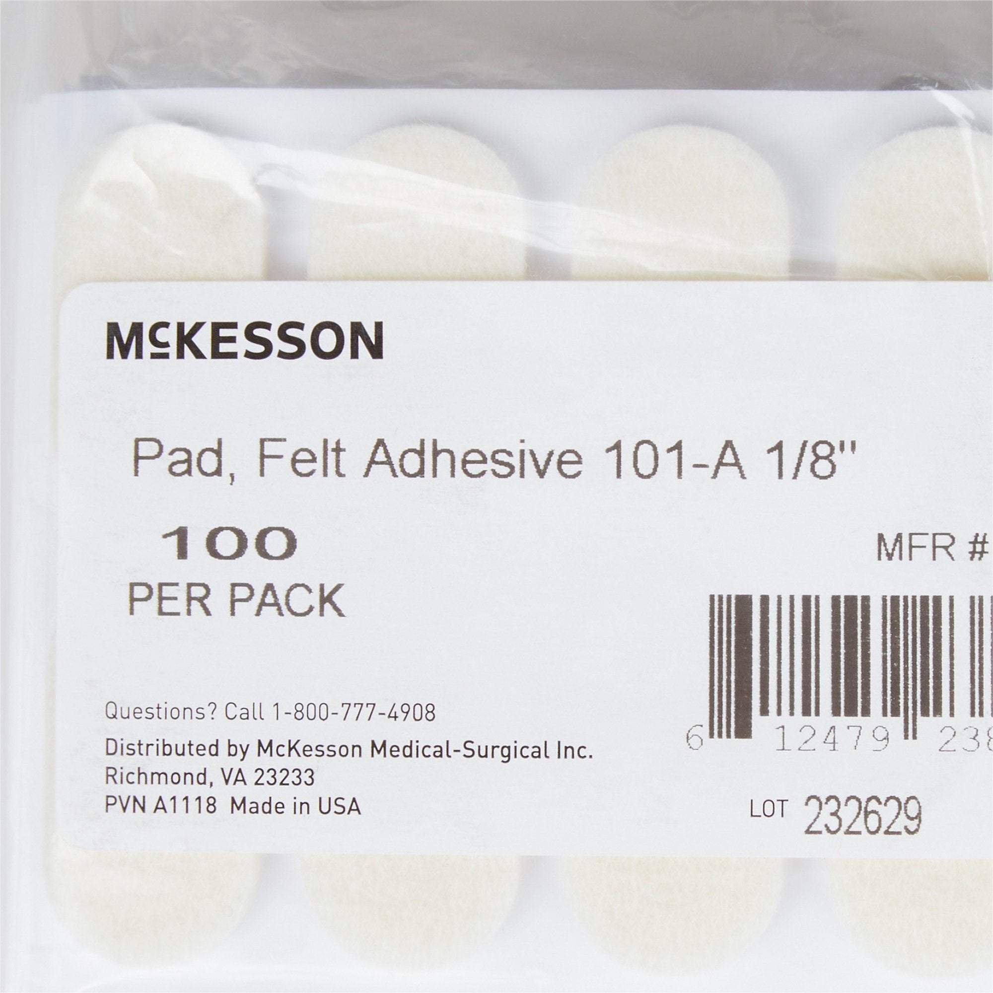 McKesson Pedi-Pad Protective Pad (100 Units)