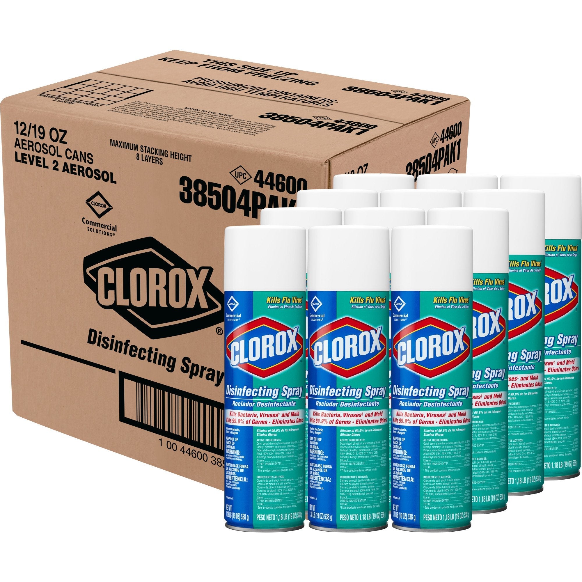Clorox® Surface Disinfectant Spray, 19 oz Aerosol Can (1 Unit)