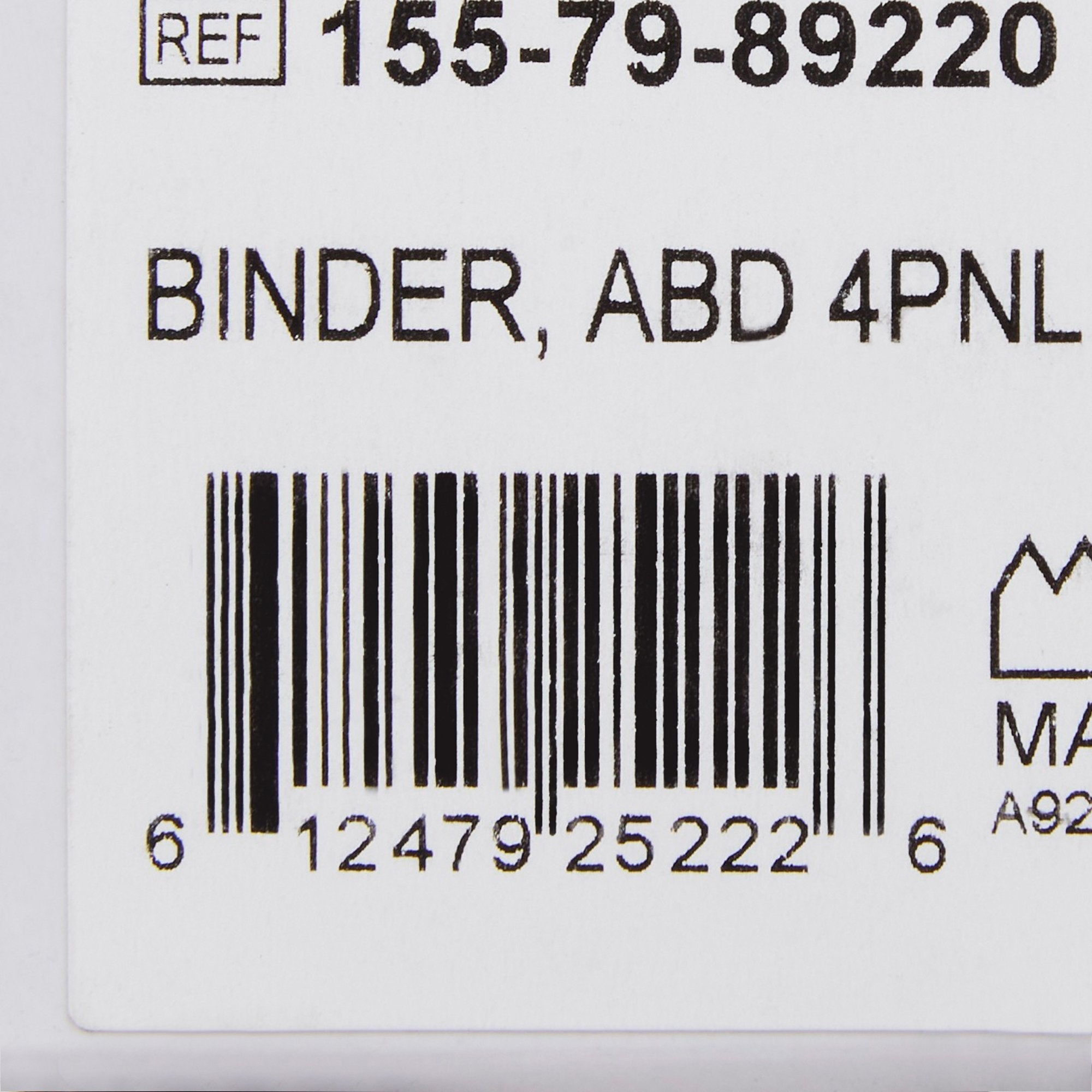 McKesson 4-Panel Abdominal Binder, Large / Extra Large (1 Unit)