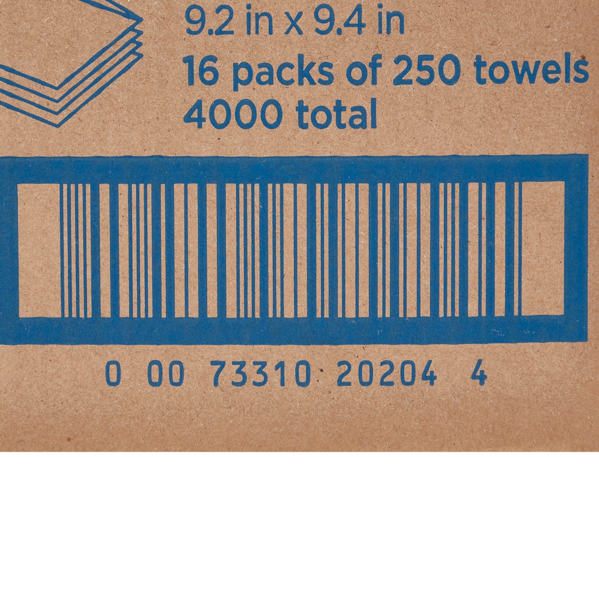 Pacific Blue Basic™ Multi-Fold Paper Towel, 250 per Pack (16 Units)
