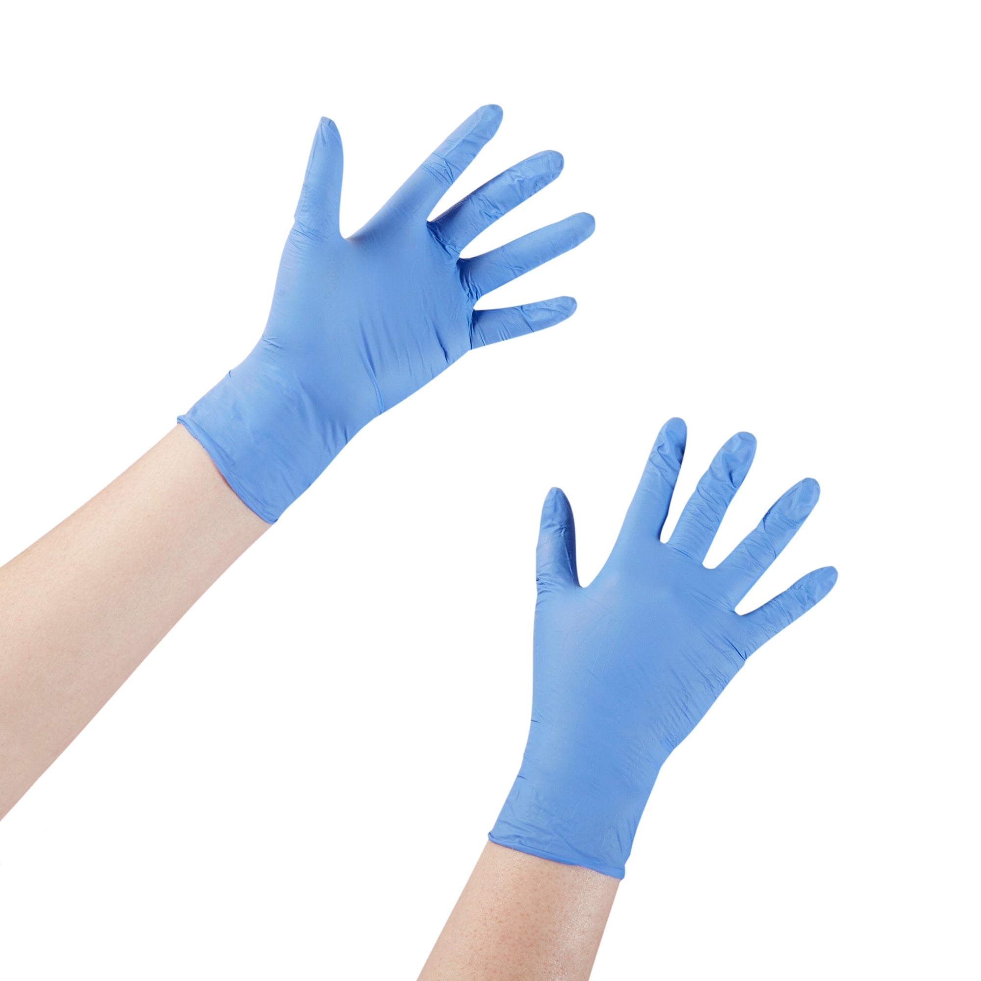 McKesson Confiderm 3.5C Nitrile Gloves, Small, Blue - 200 Pack
po