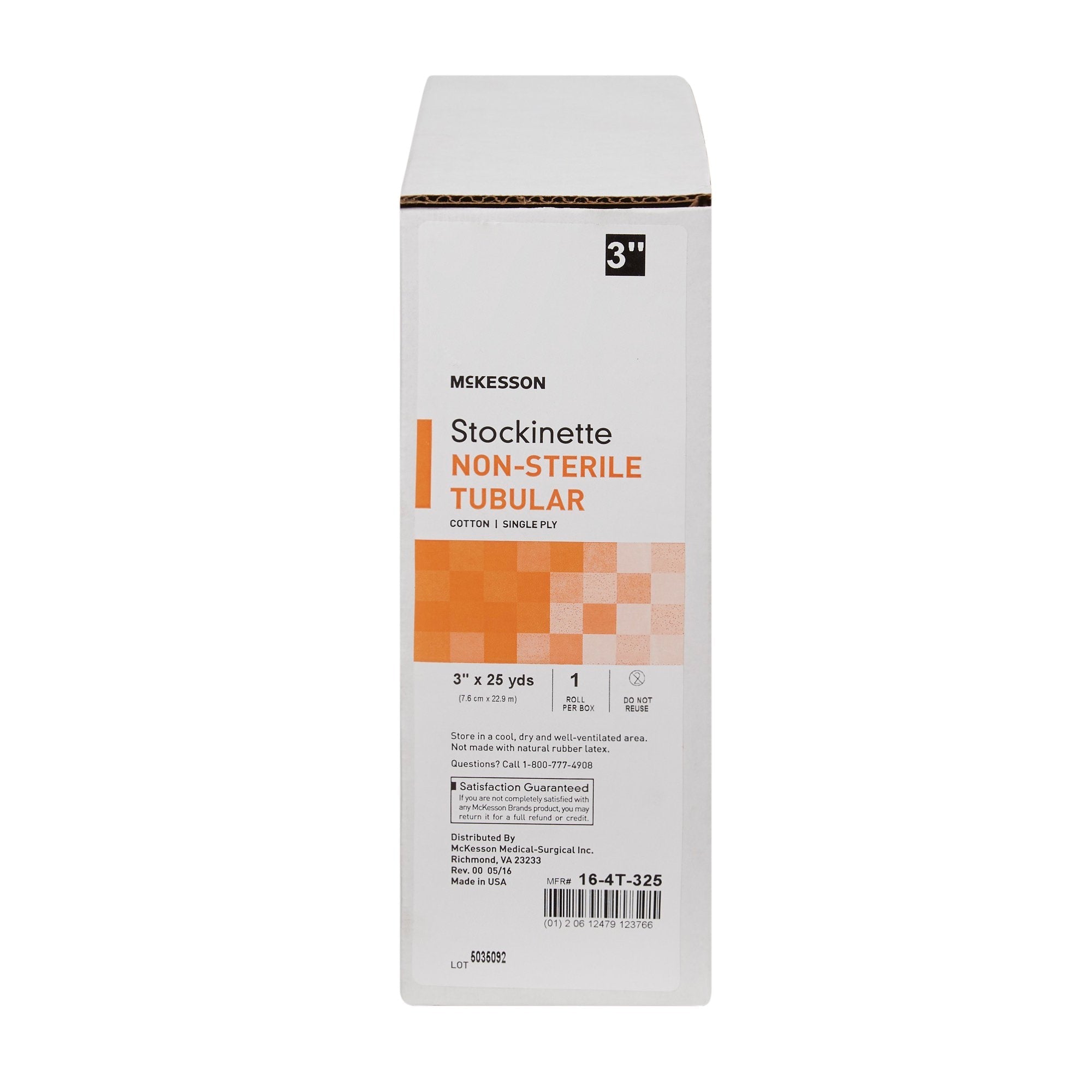 McKesson Beige Cotton Tubular Stockinette, 3 Inch x 25 Yard (1 Unit)