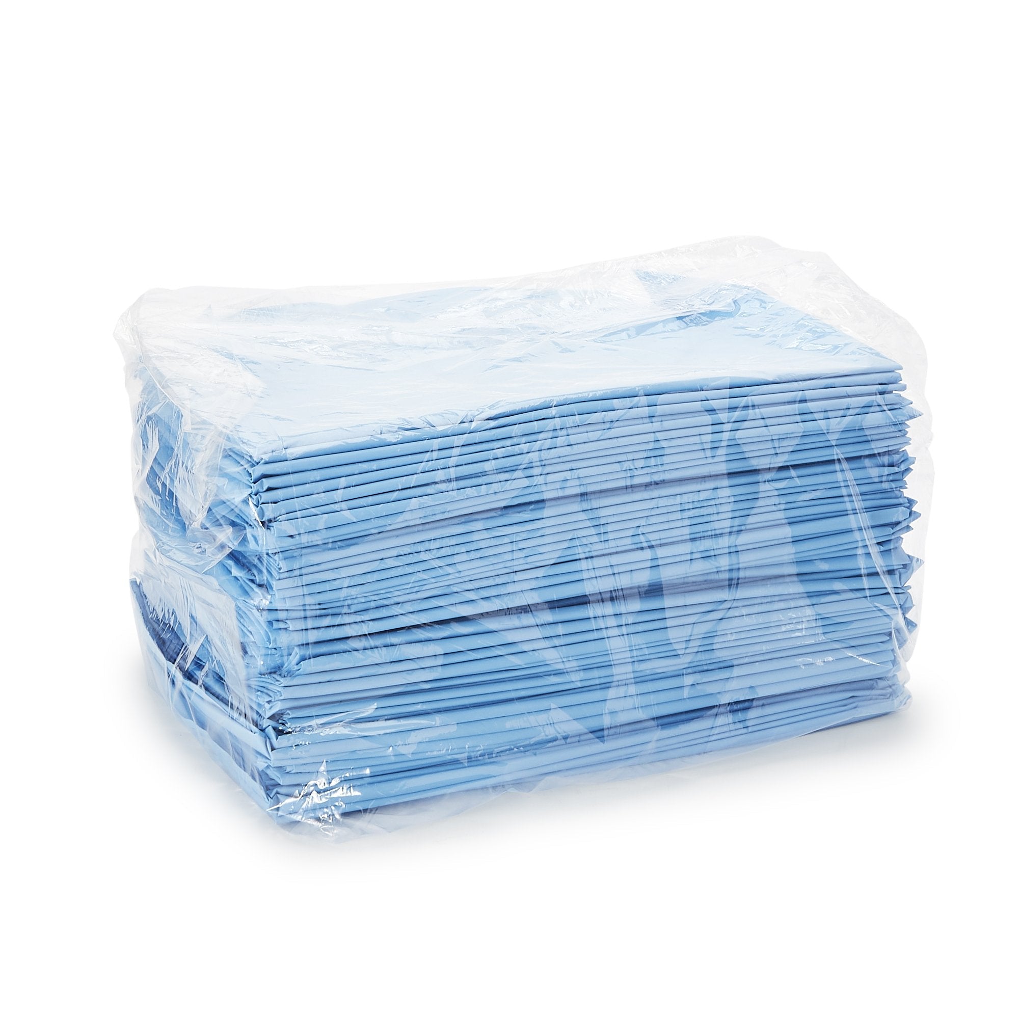 McKesson Open Back Over-the-Head Protective Procedure Gown, Universal, Blue (75 Units)