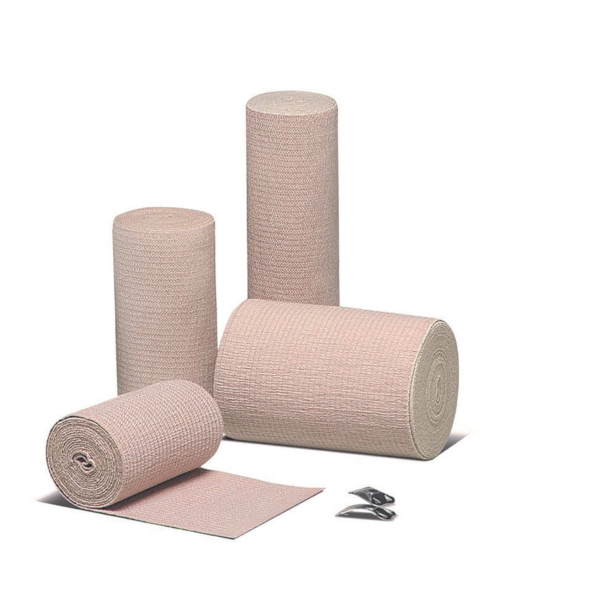 Econo-Wrap® LF Clip Detached Closure Elastic Bandage, 2 Inch x 4-1/2 Yard (10 Units)