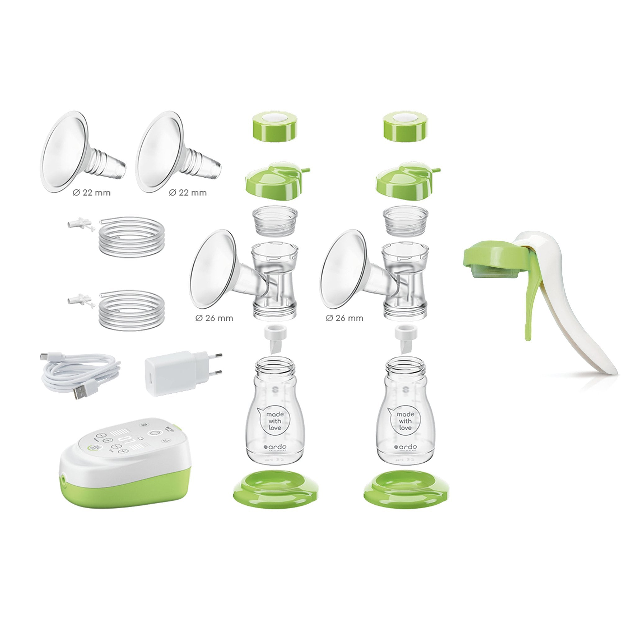 Double Electric Breast Pump Alyssa (4 Units)