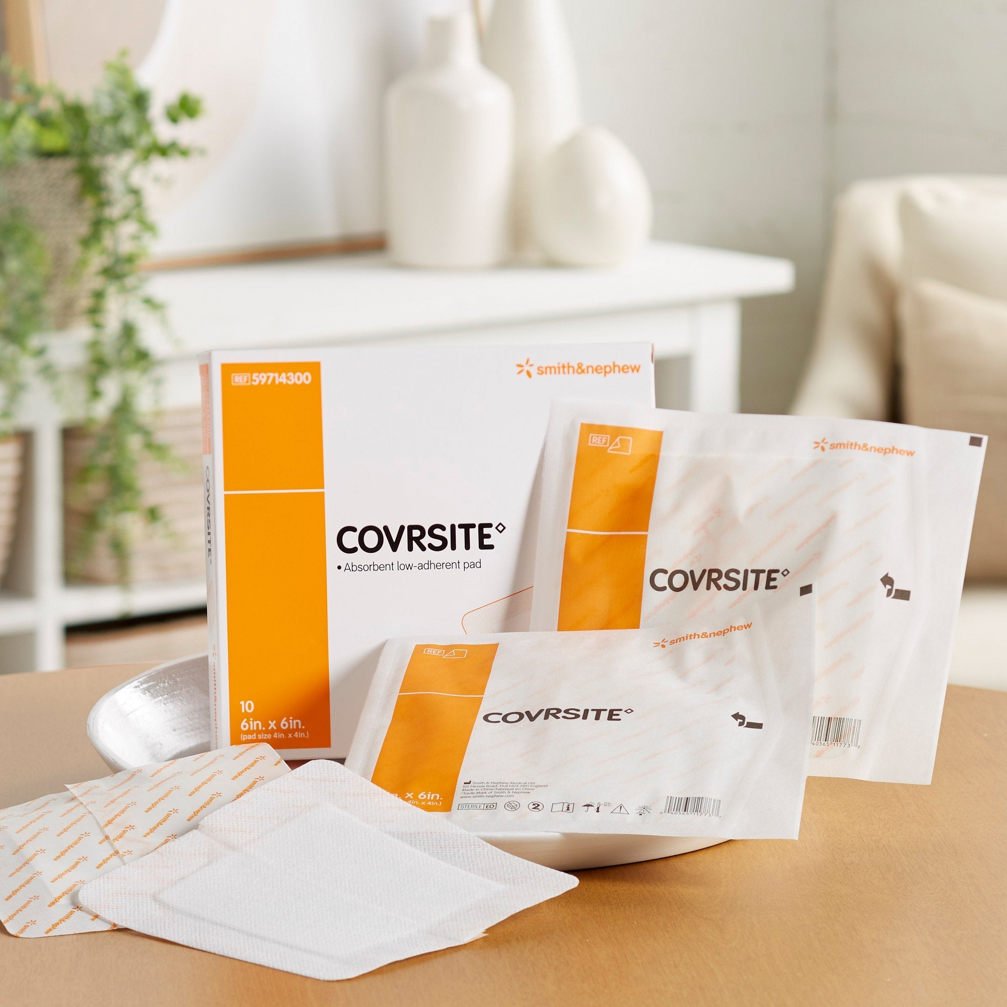 Covrsite Composite Dressing, 6 x 6 Inch (10 Units)
