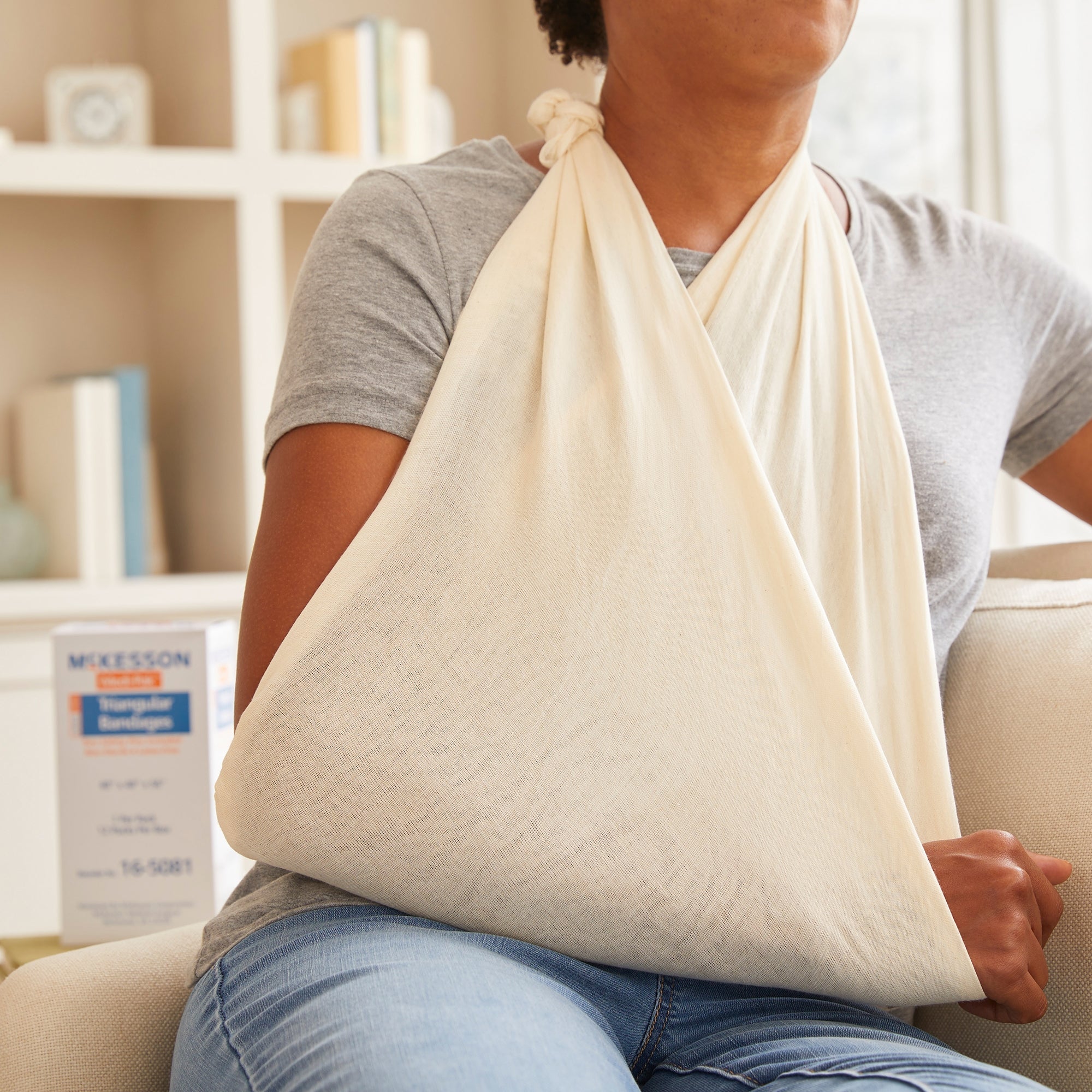 McKesson Triangular Bandage, 40 x 40 x 56 Inch (72 Units)