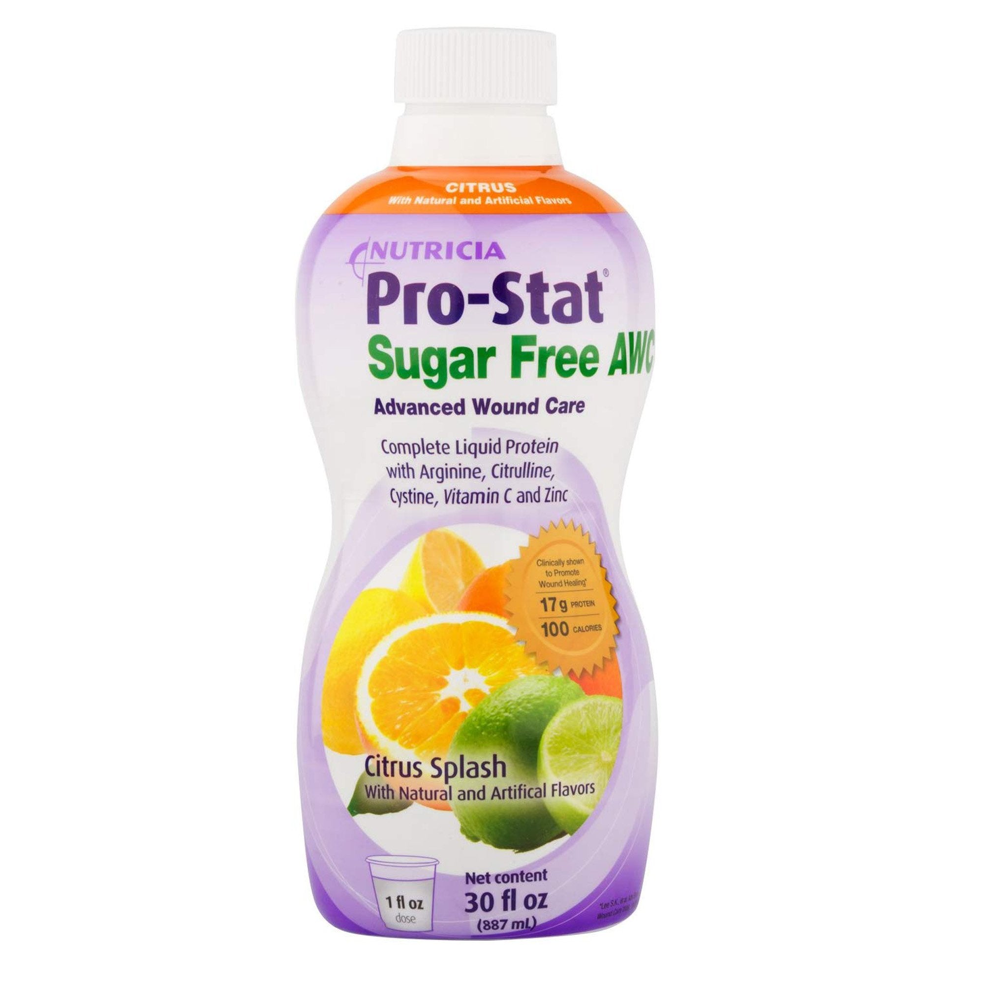 Pro-Stat® Sugar Free AWC Citrus Splash Complete Liquid Protein, 30-ounce Bottle (1 Unit)