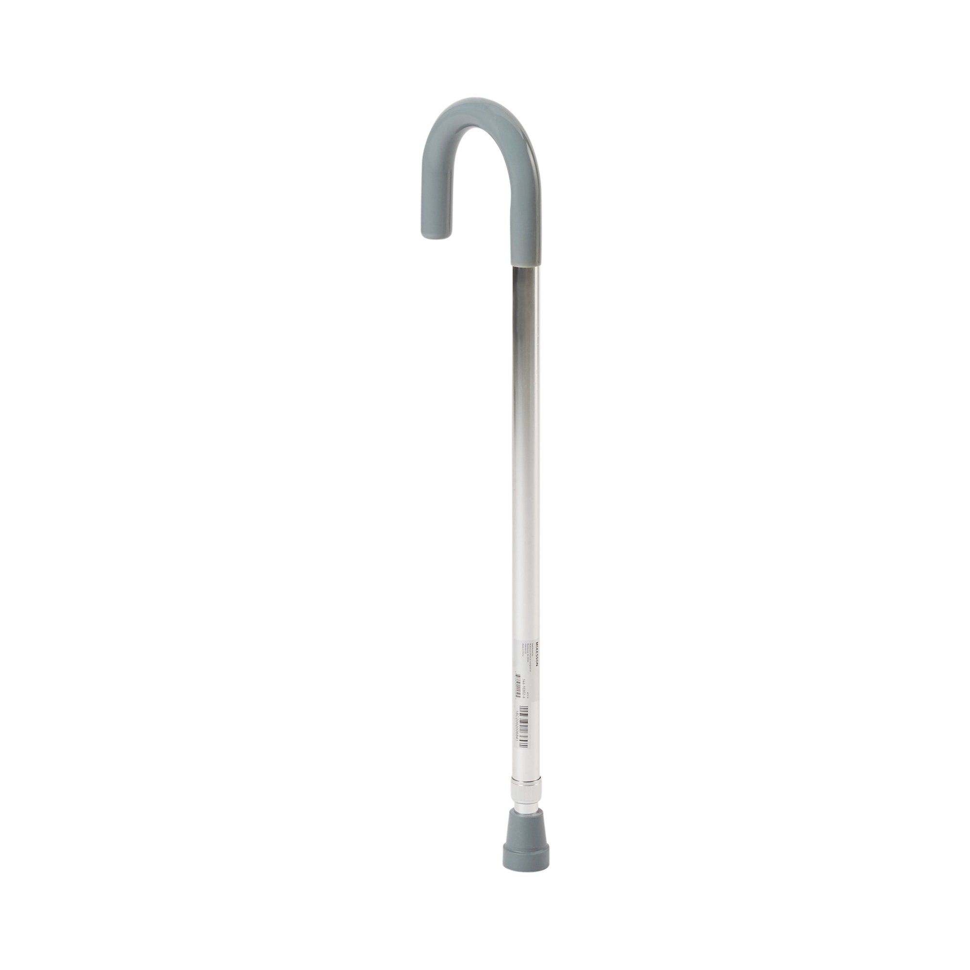 McKesson Round Handle Walking Cane, Aluminum, 29-3/4 – 38-3/4 Inch Height (6 Units)