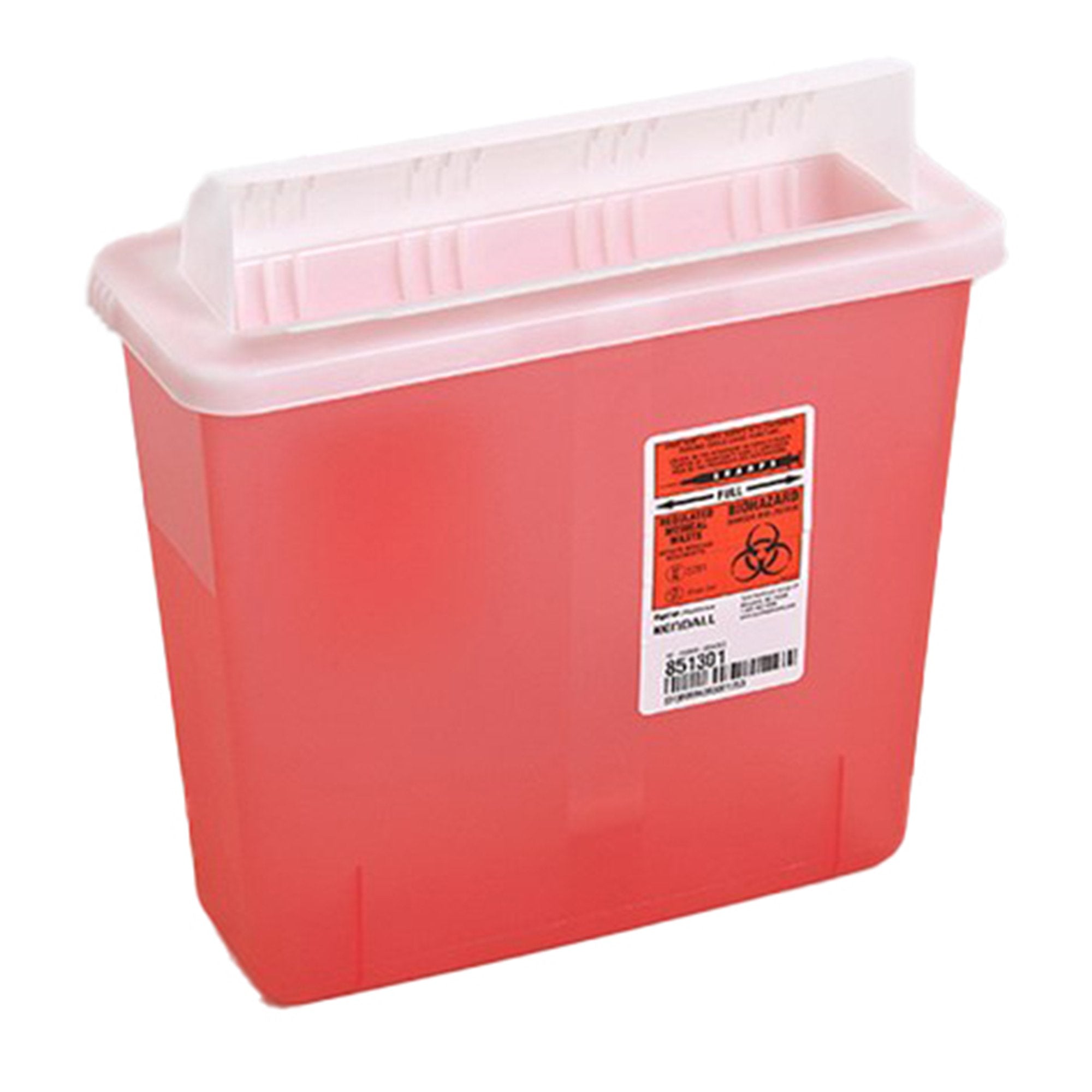 In-Room™ Multi-purpose Sharps Container, 1-1/4 Gallon, 11 x 10¾ x 4¾ Inch (20 Units)