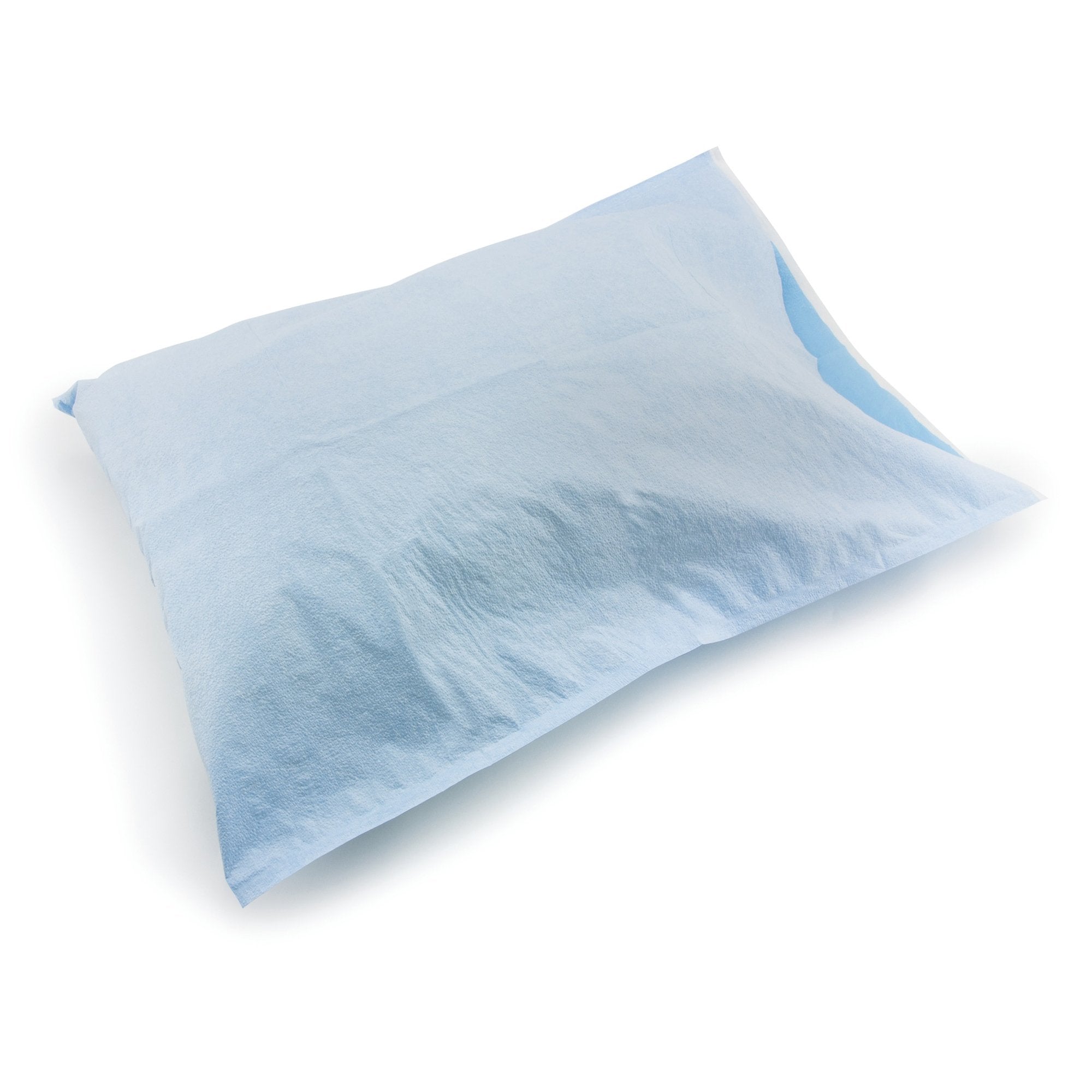 McKesson Blue Disposable Pillowcases - Soft & Hygienic, 21x30", 100 Pack