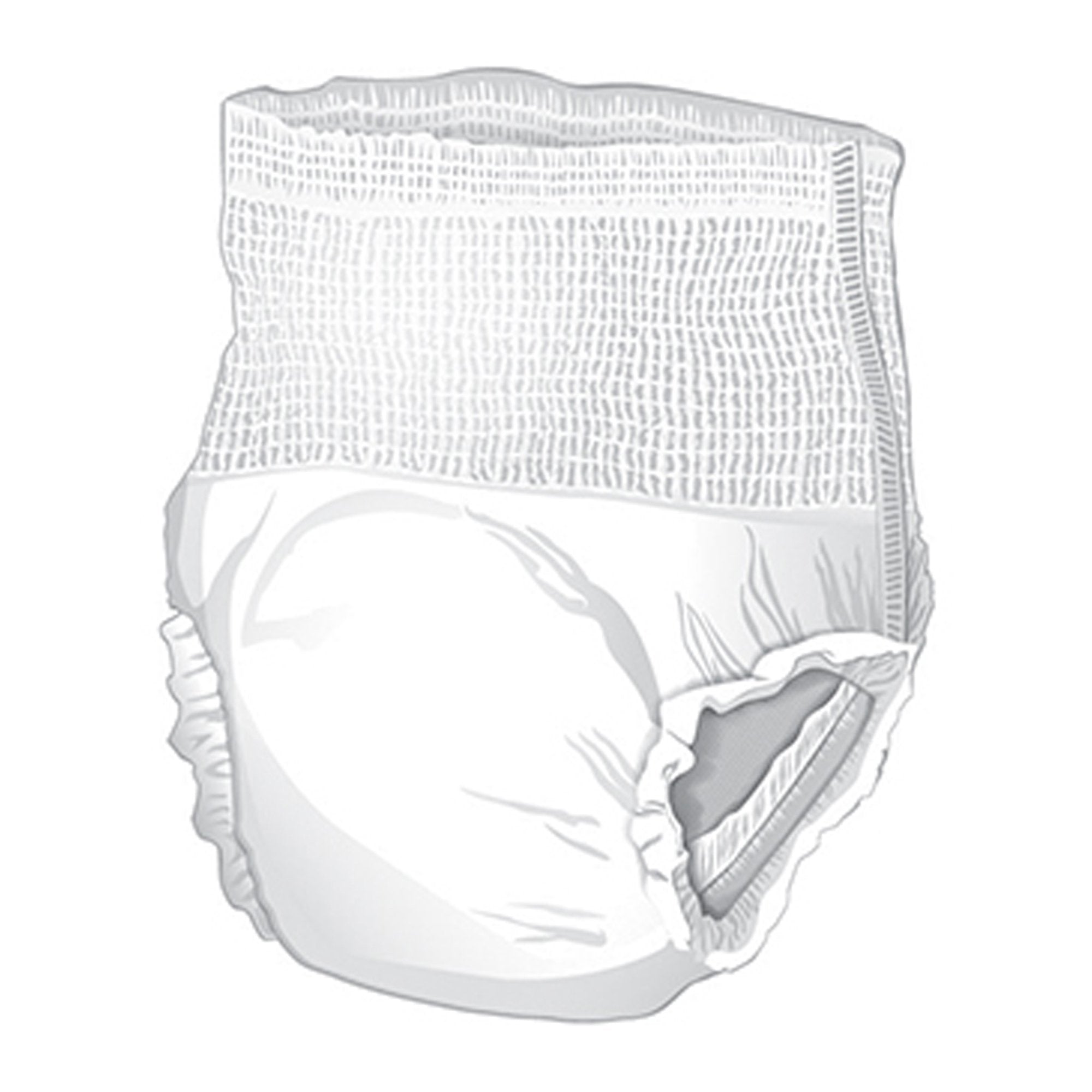 McKesson Ultimate Maximum Absorbent Underwear, Medium (20 Units)