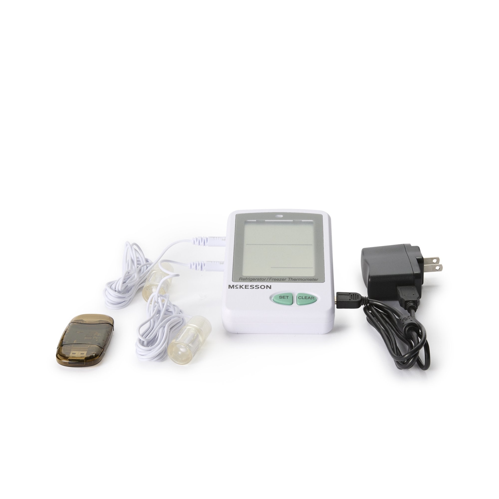 McKesson Datalogging Refrigerator / Freezer Thermometer, Digital Display (1 Unit)
