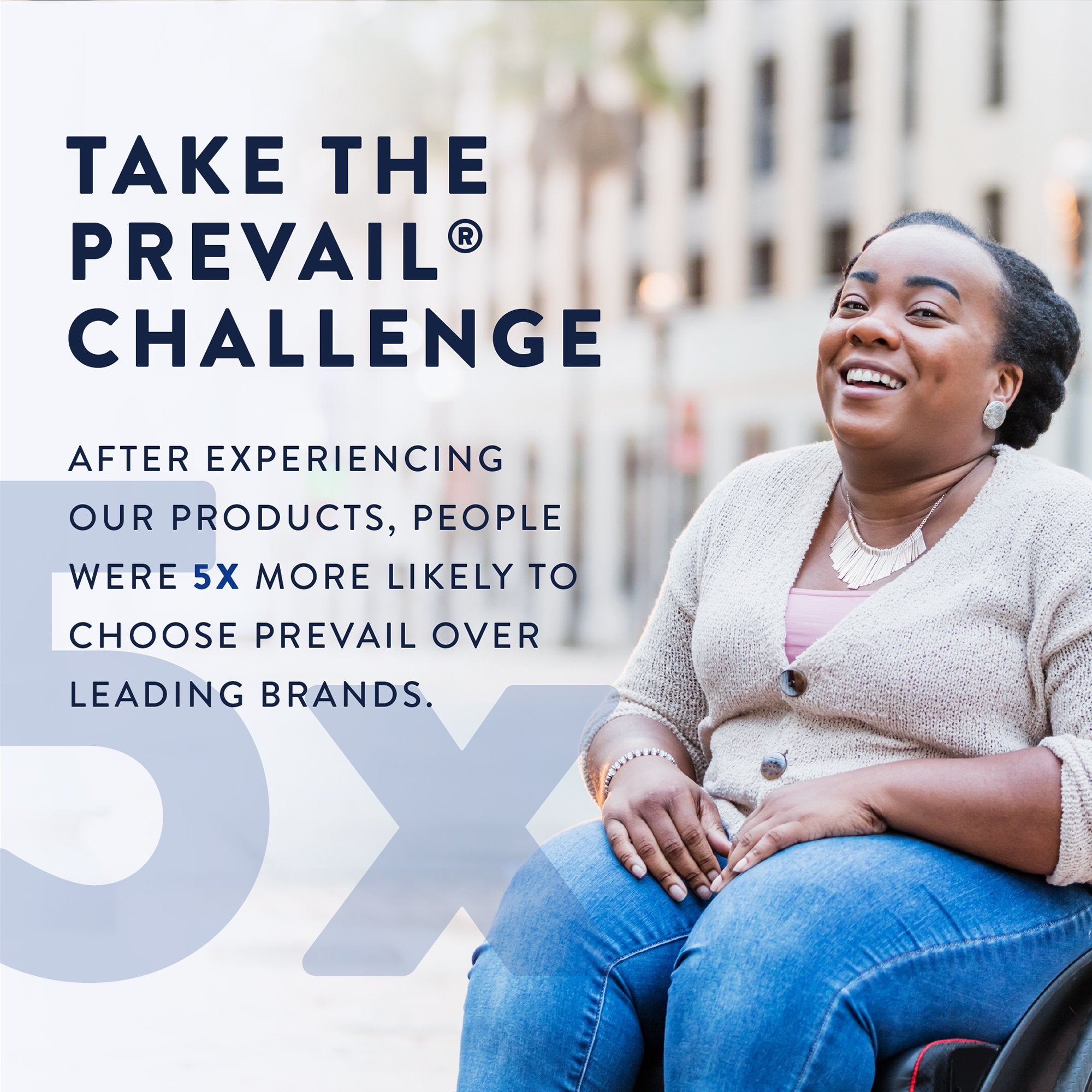 Prevail Air™ Overnight Adult Incontinence Briefs, Size 1, 20-Pack