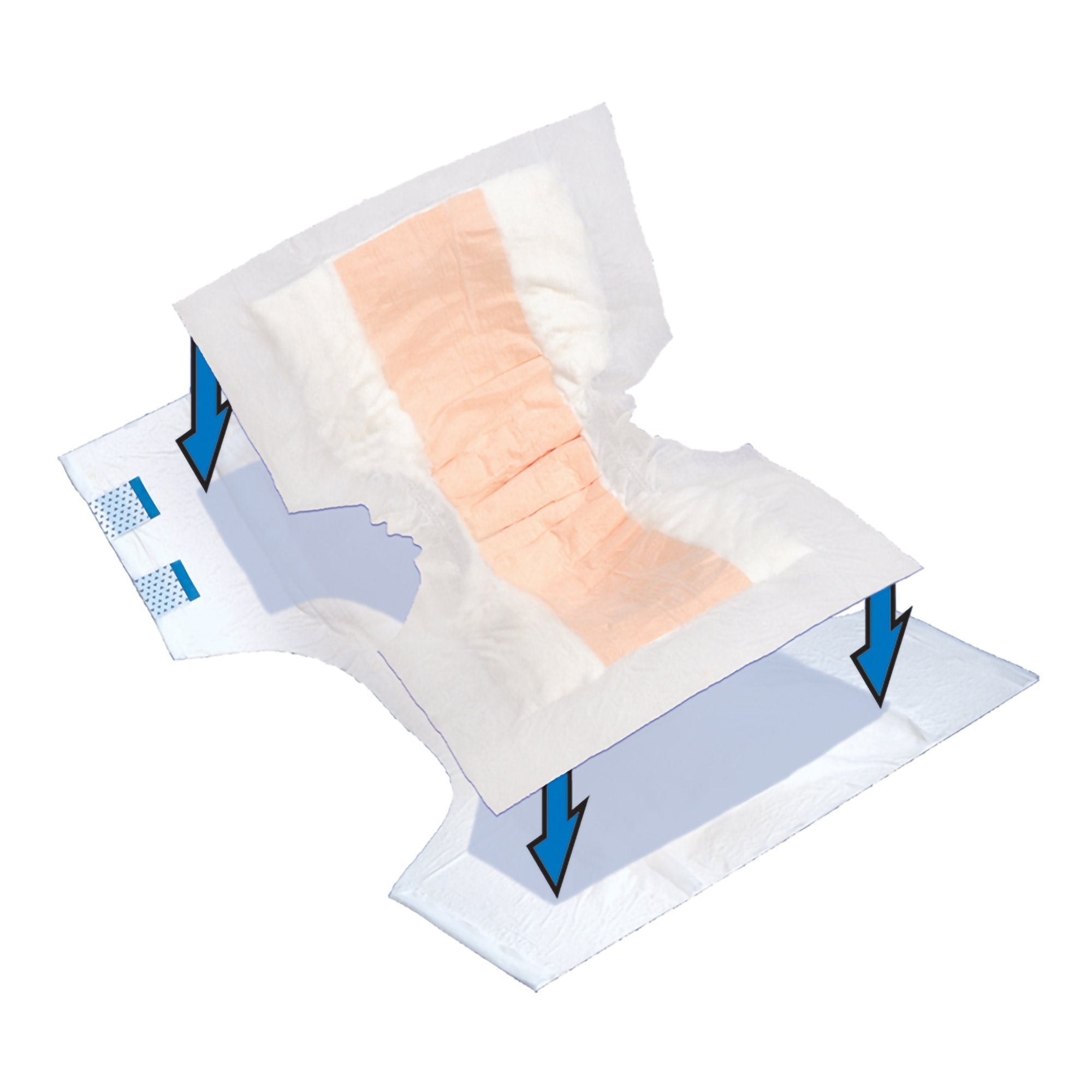 Tranquility Top Liner Booster Pad 13.5x21.5" - Heavy Absorbency Incontinence Aid