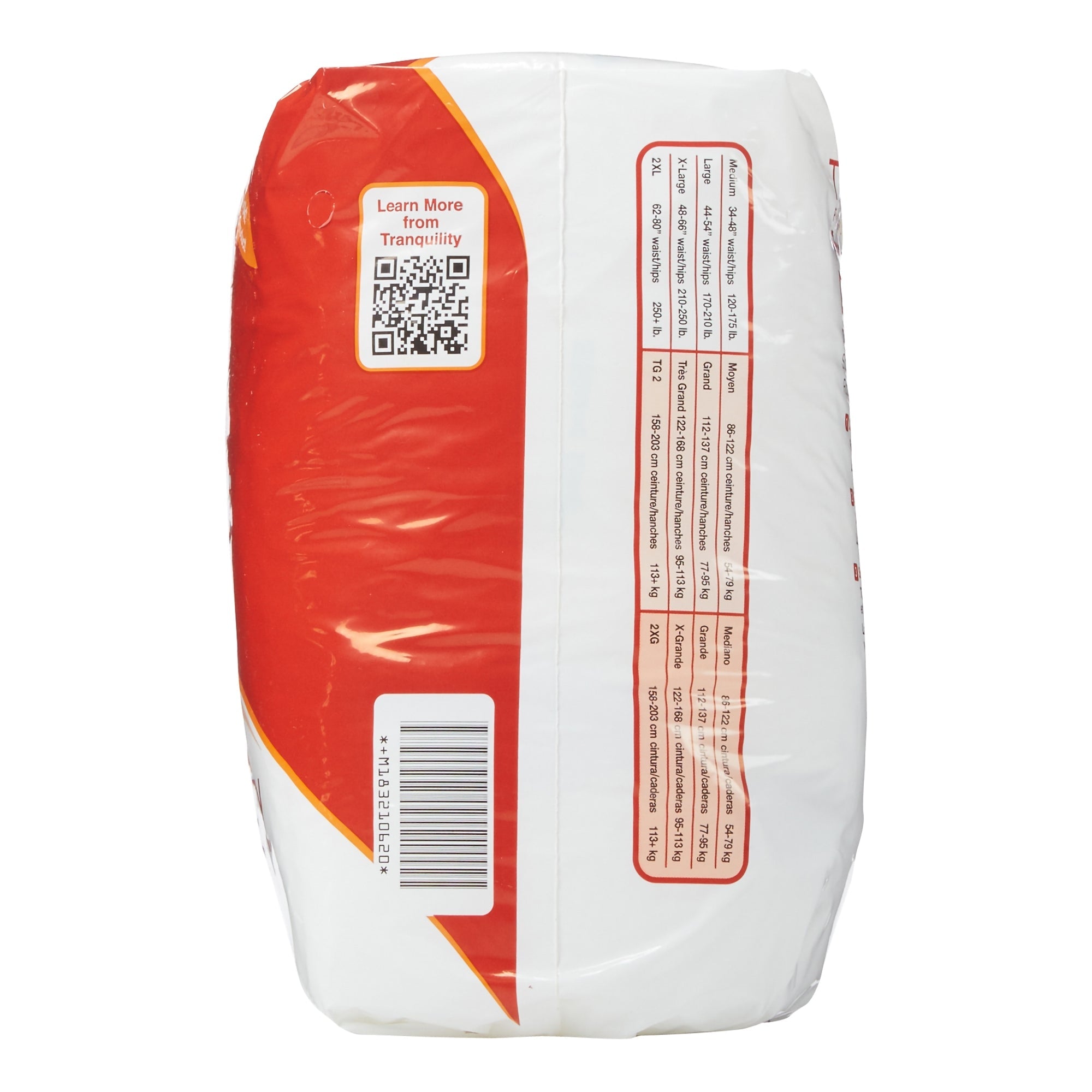 Tranquility Premium DayTime Absorbent Underwear, Large 16-Pack