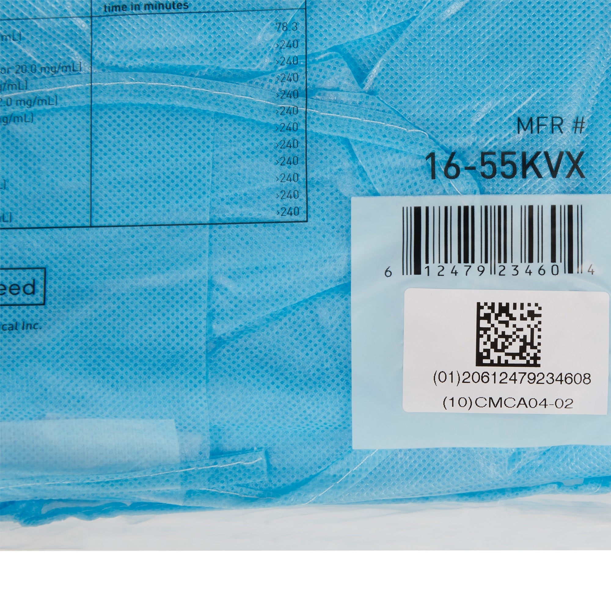 McKesson Full Back Chemotherapy Procedure Gown, Extra Large (30 Units)